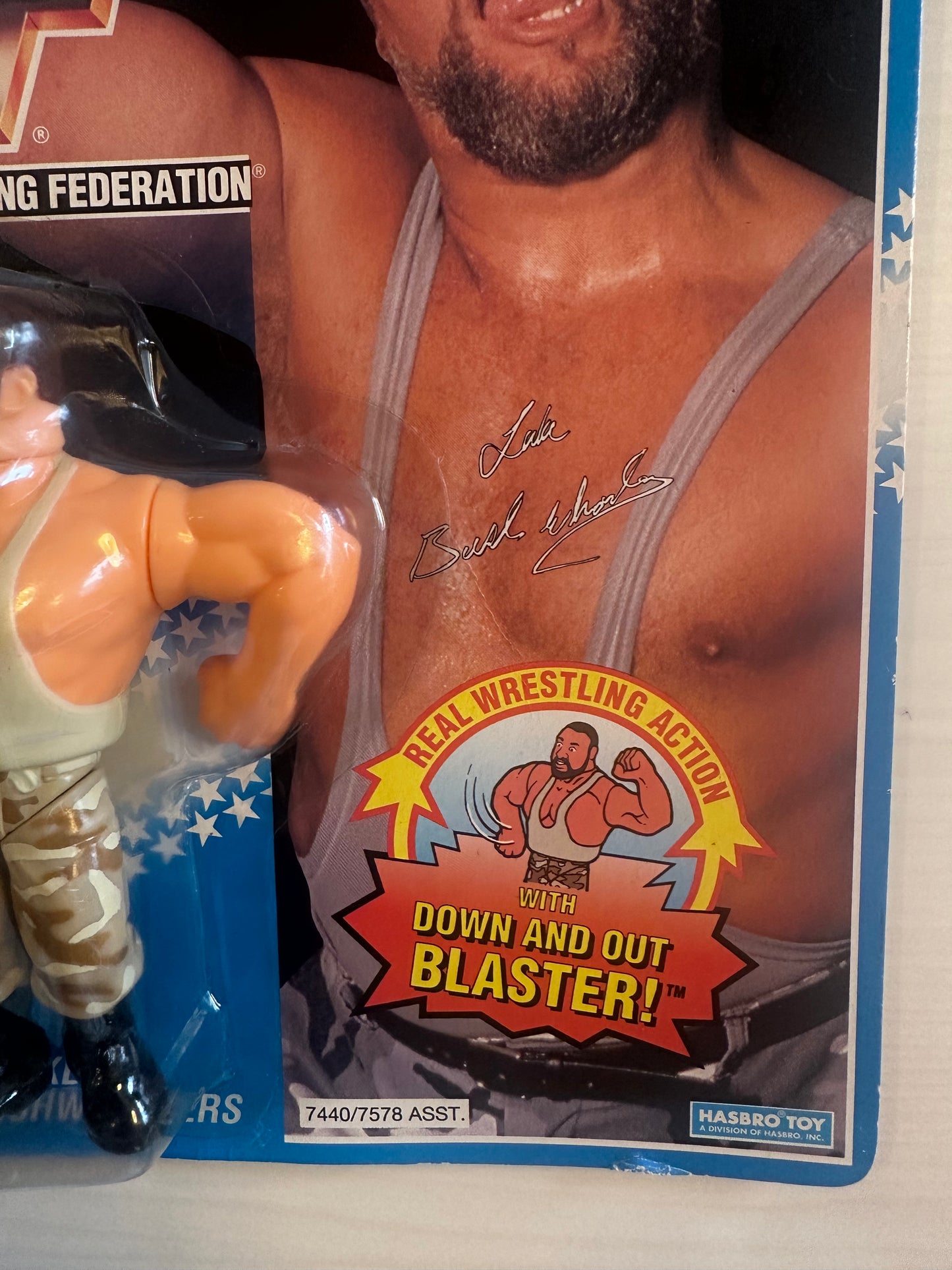 Luke the Bushwhacker Series 10 WWF Hasbro