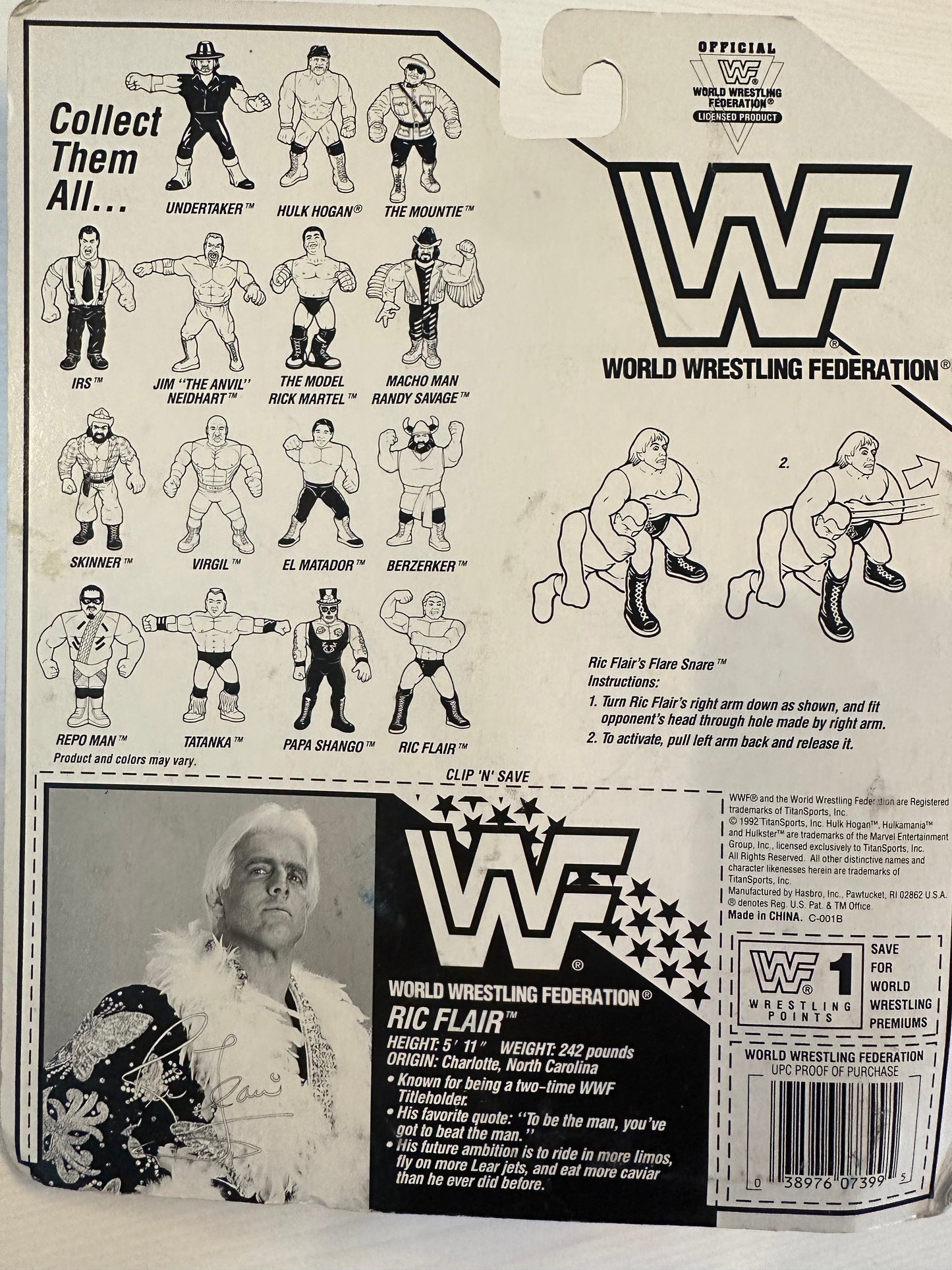 Ric Flair Series 6 WWF Hasbro