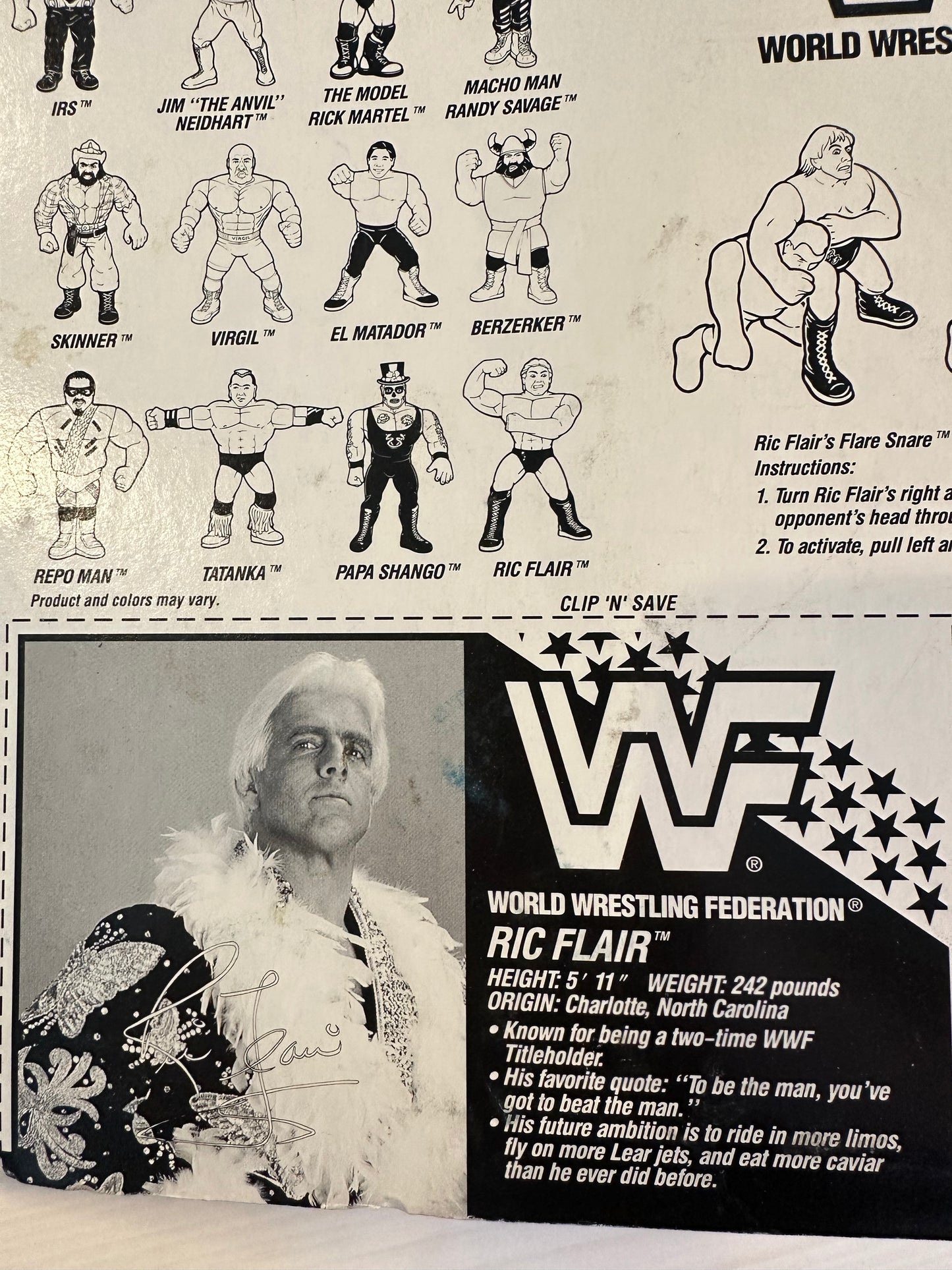 Ric Flair Series 6 WWF Hasbro