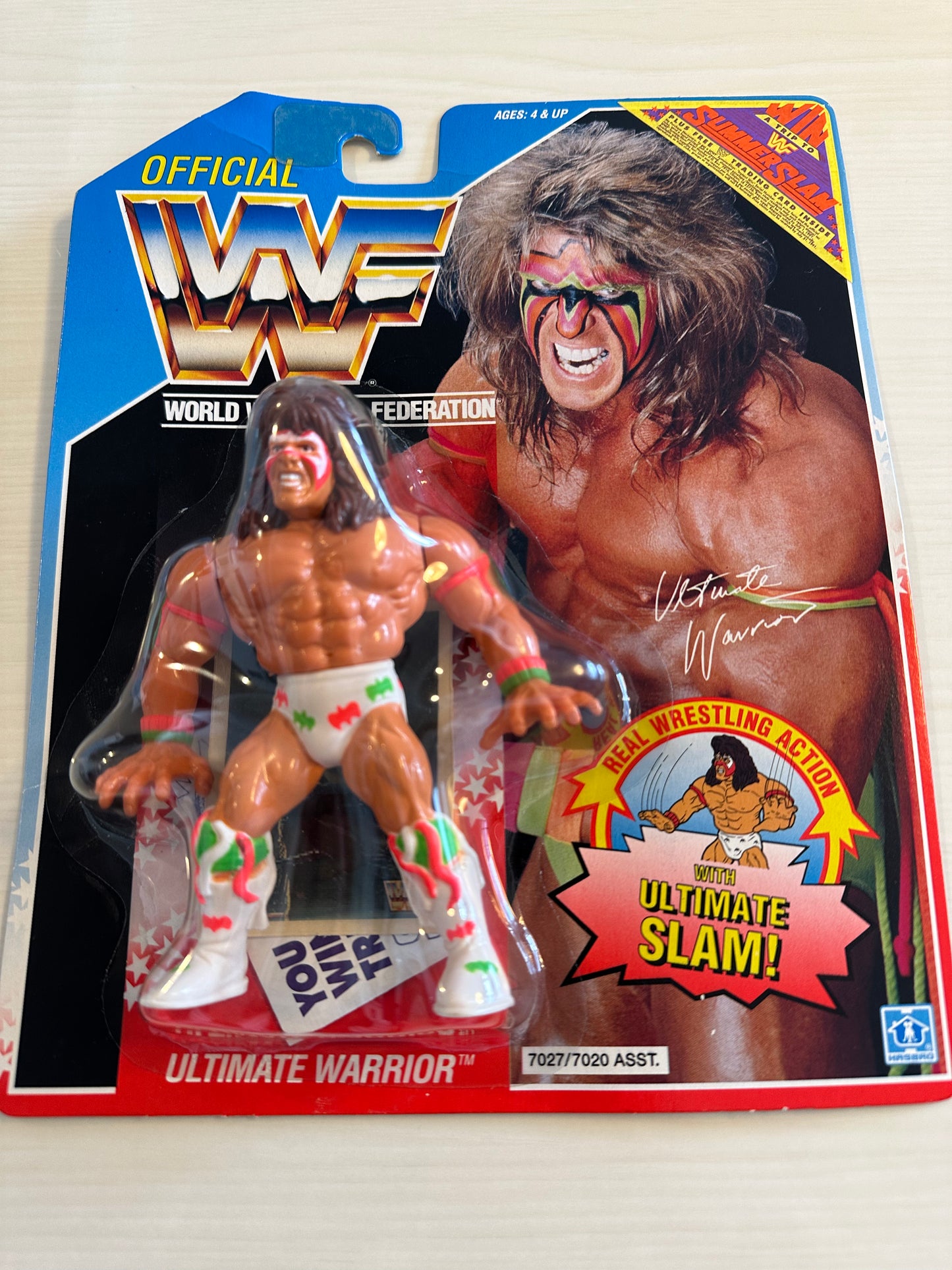 Ultimate Warrior Series 2 WWF Hasbro
