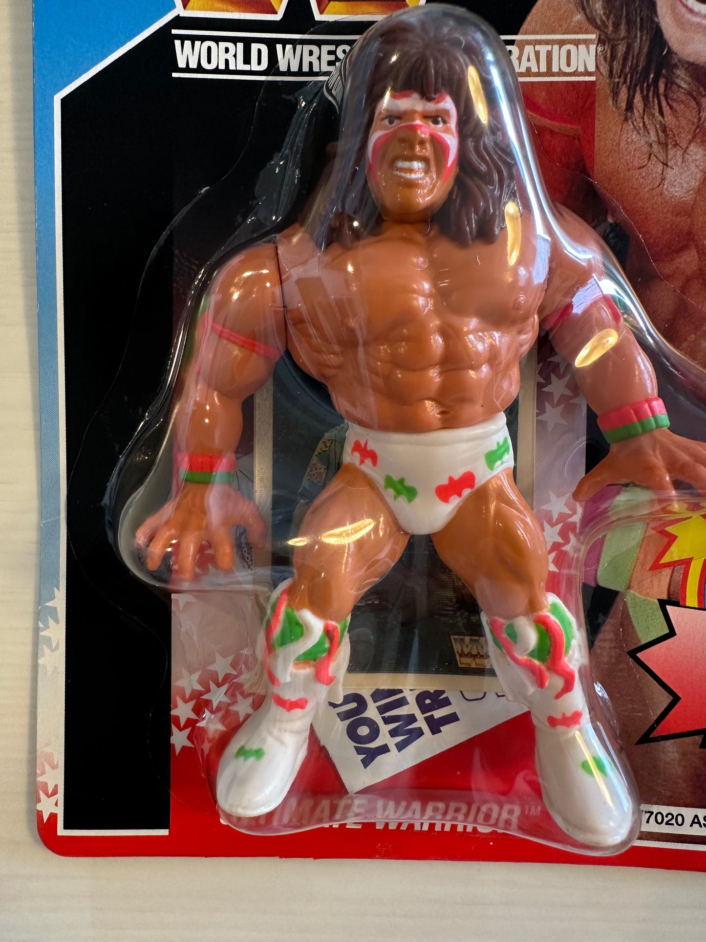 Ultimate Warrior Series 2 WWF Hasbro
