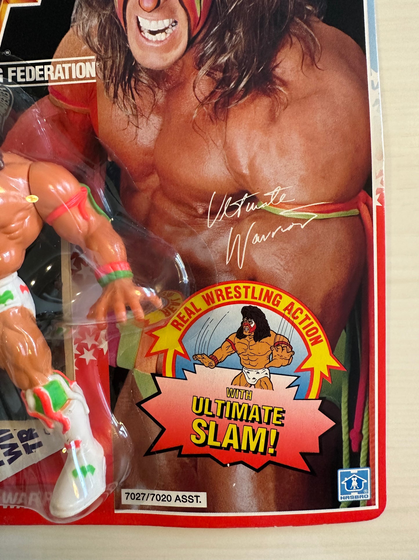 Ultimate Warrior Series 2 WWF Hasbro