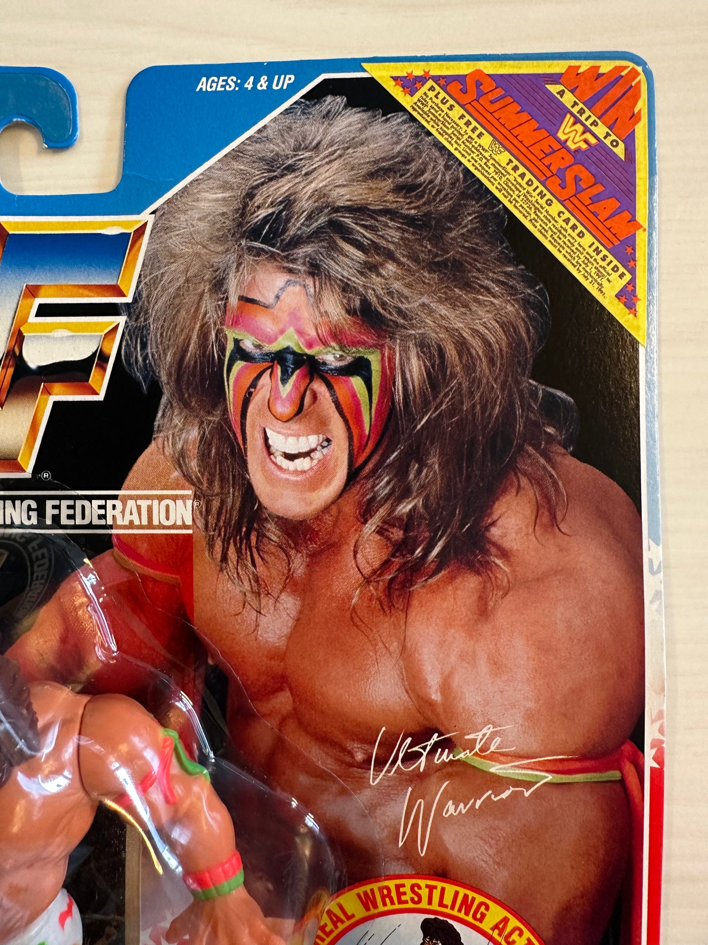 Ultimate Warrior Series 2 WWF Hasbro