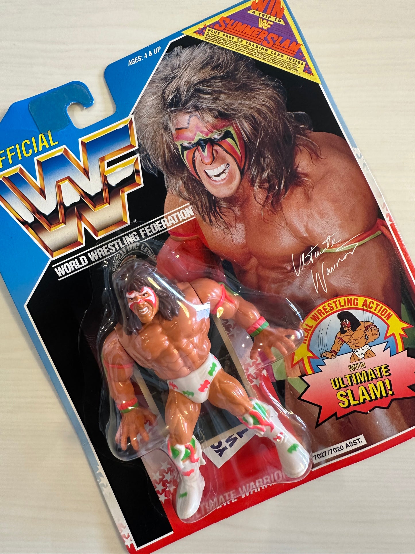 Ultimate Warrior Series 2 WWF Hasbro