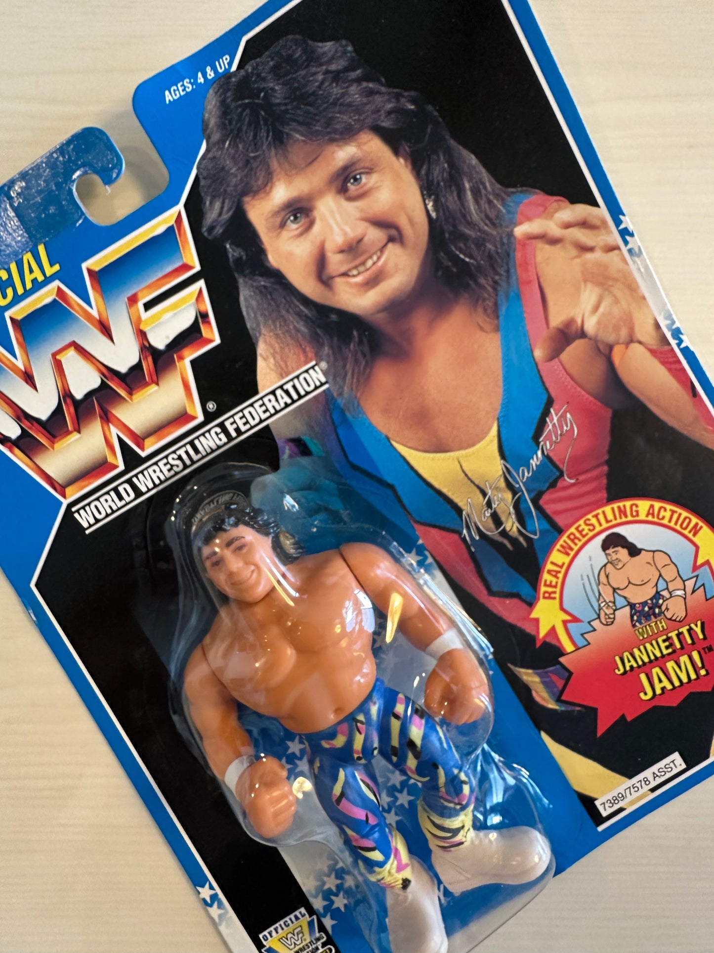 Marty Jannetty Series 10 WWF Hasbro