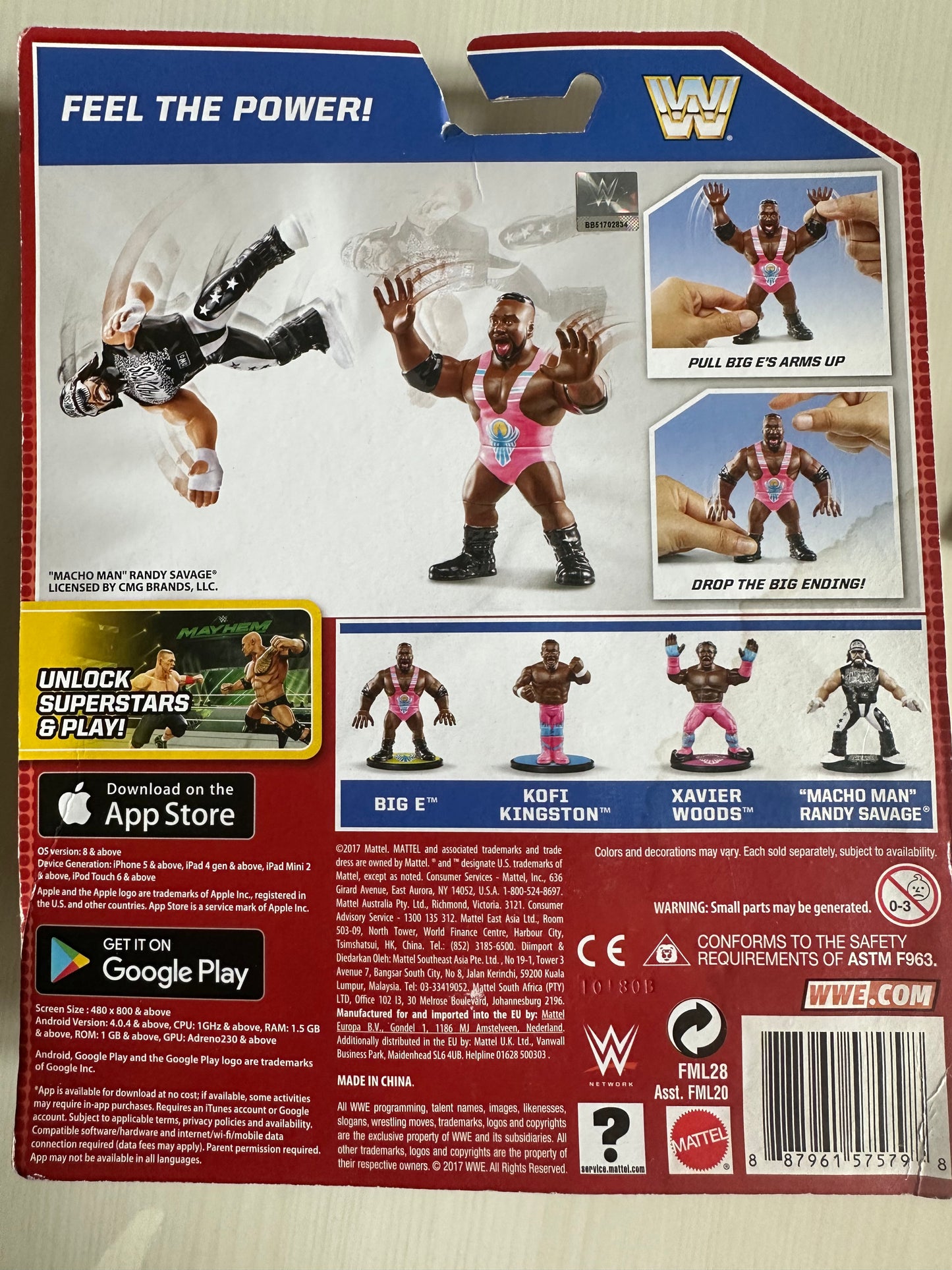 The New Day WWE Retro 3 Figure Set
