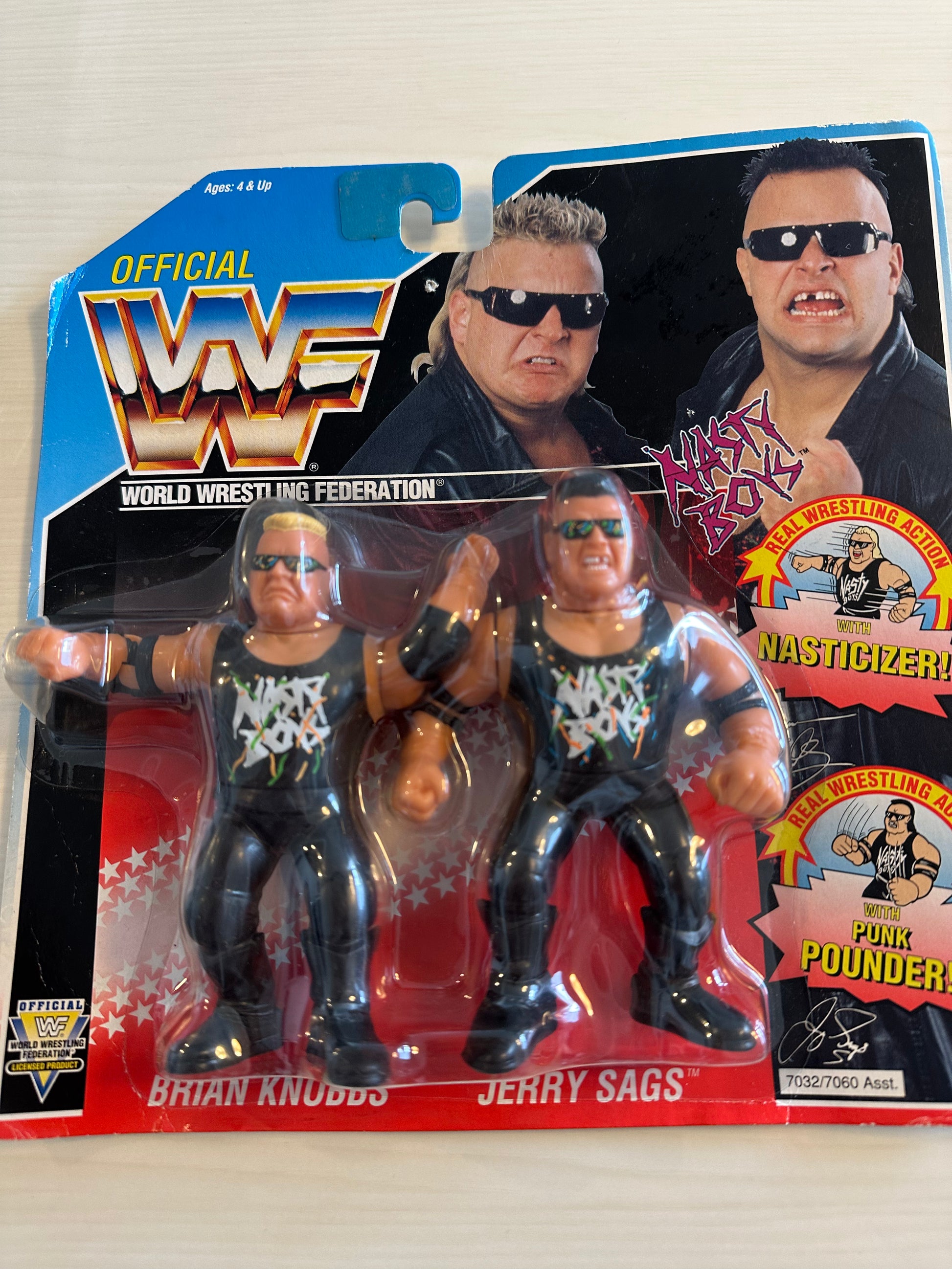 Nasty Boys Series 2 WWF Hasbro – retrofigure Nasty Boys Series 2 WWF Hasbro – retrofigure