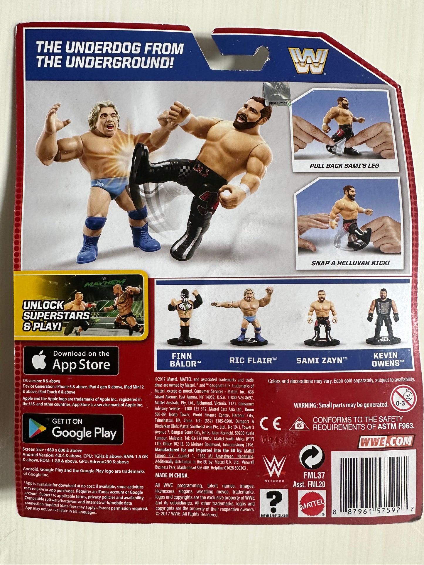 WWE Retro 3 Figure Set