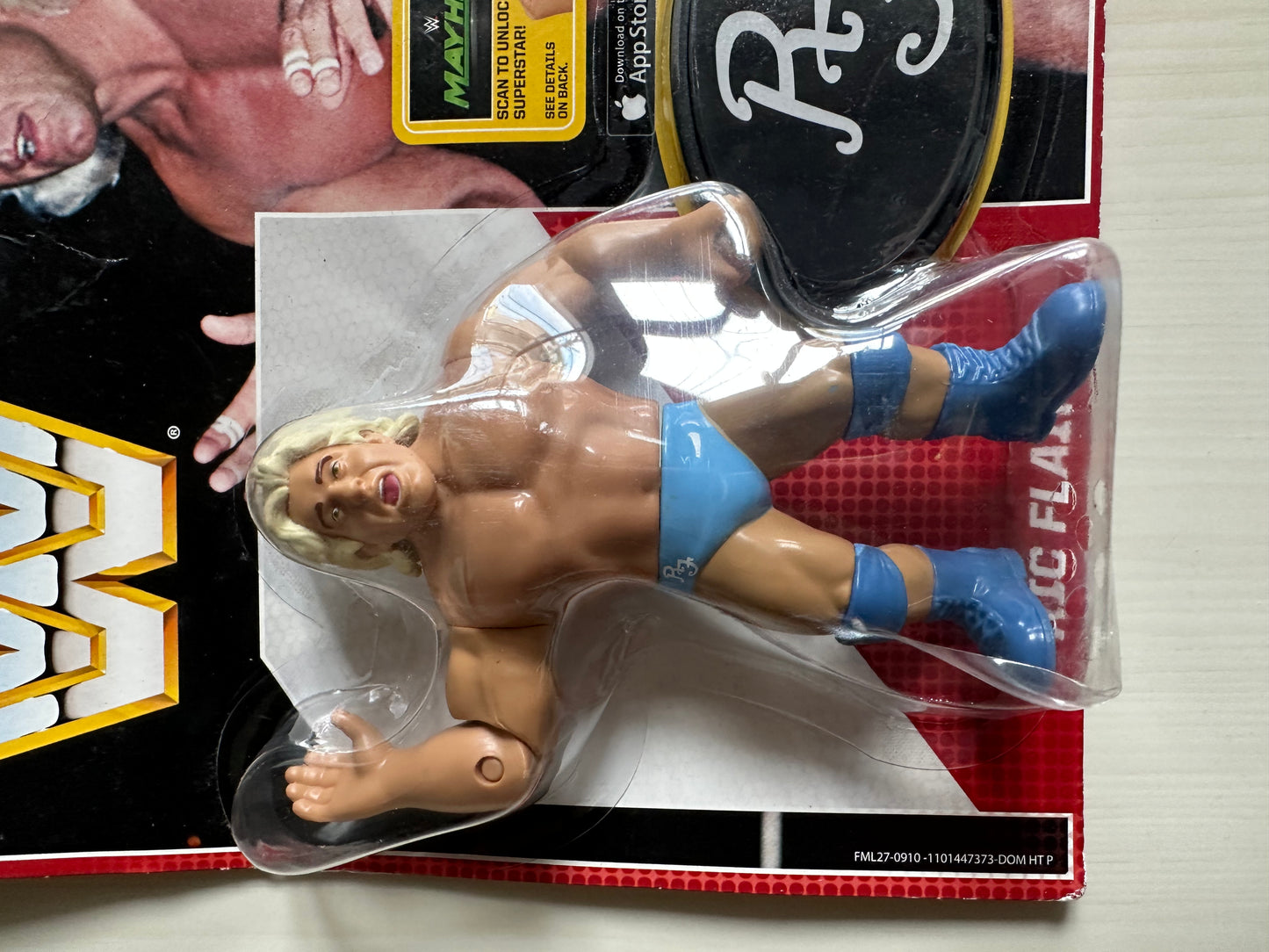 Ric Flair WWE Mattel Retro MOC figure