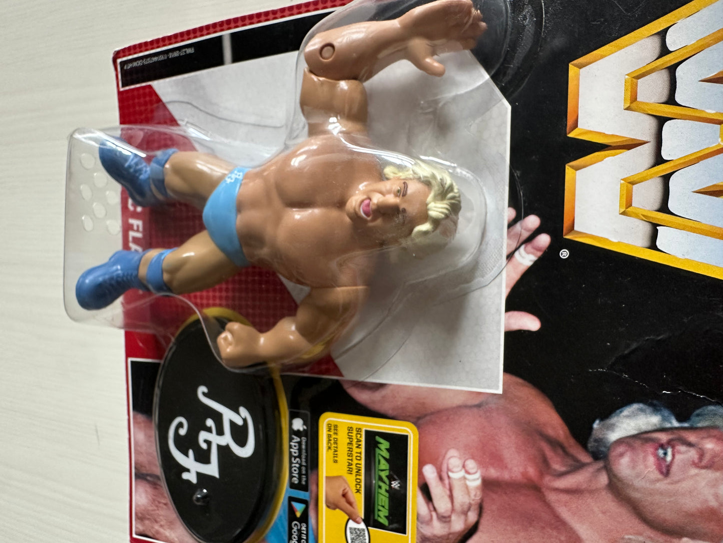 Ric Flair WWE Mattel Retro MOC figure