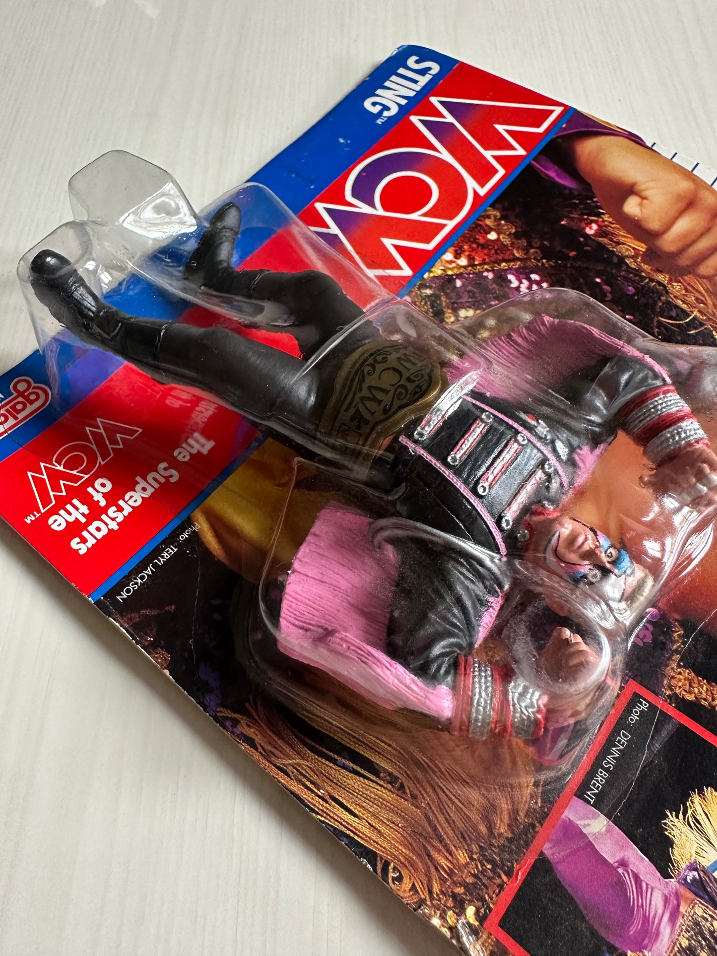 Sting WCW Galoob pre-ring UK Exclusive