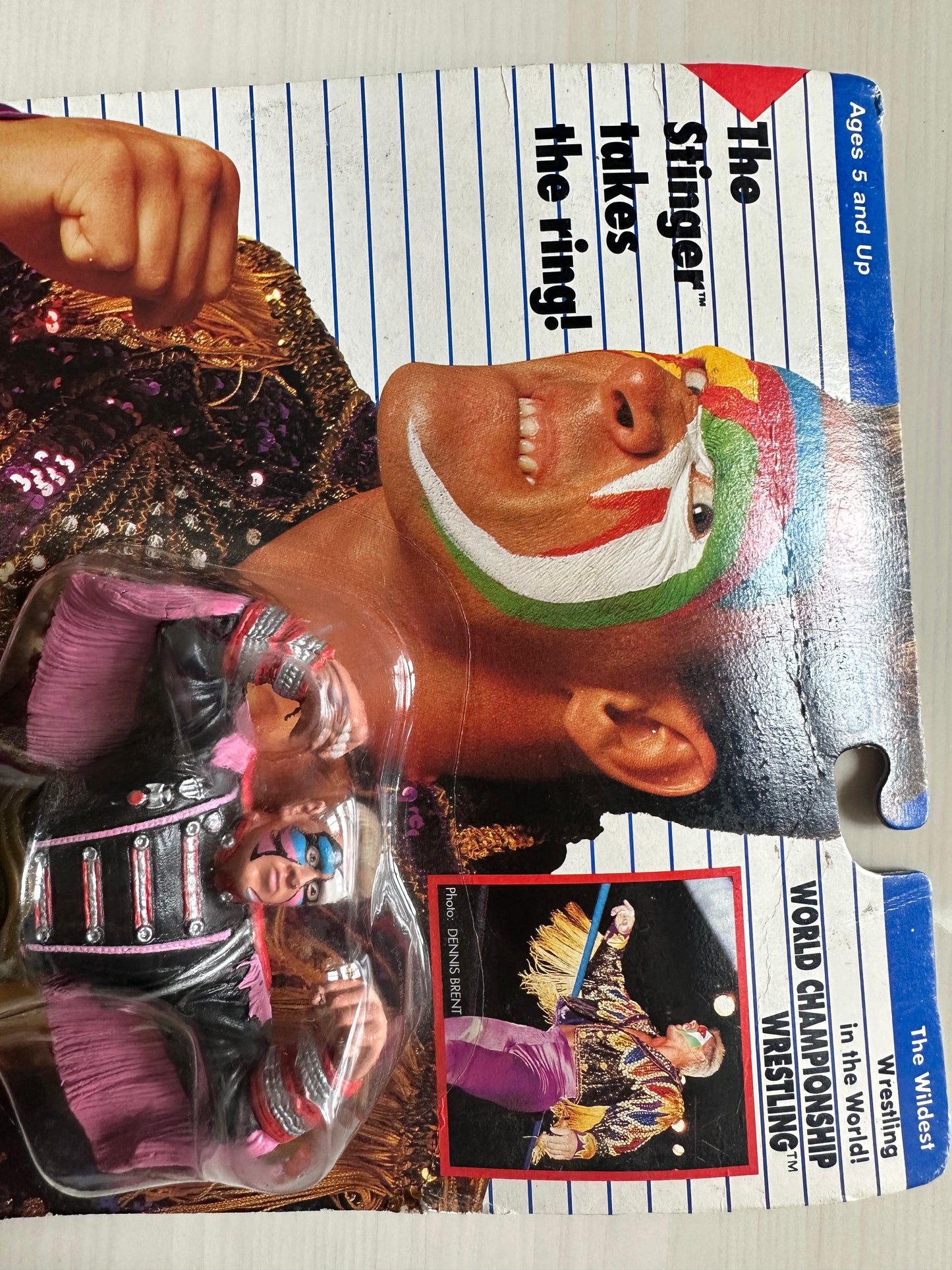 Sting WCW Galoob pre-ring UK Exclusive
