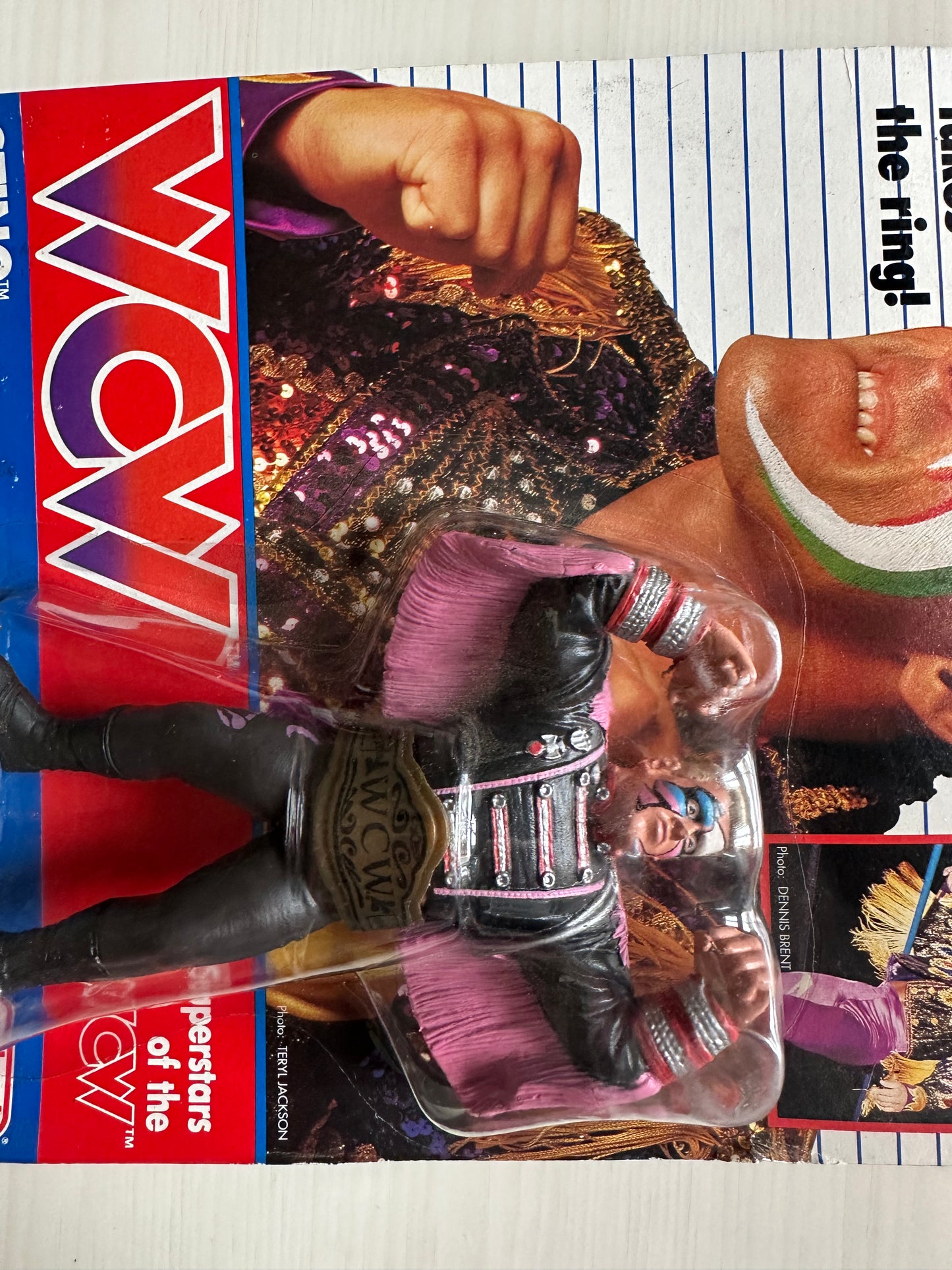 Sting WCW Galoob pre-ring UK Exclusive