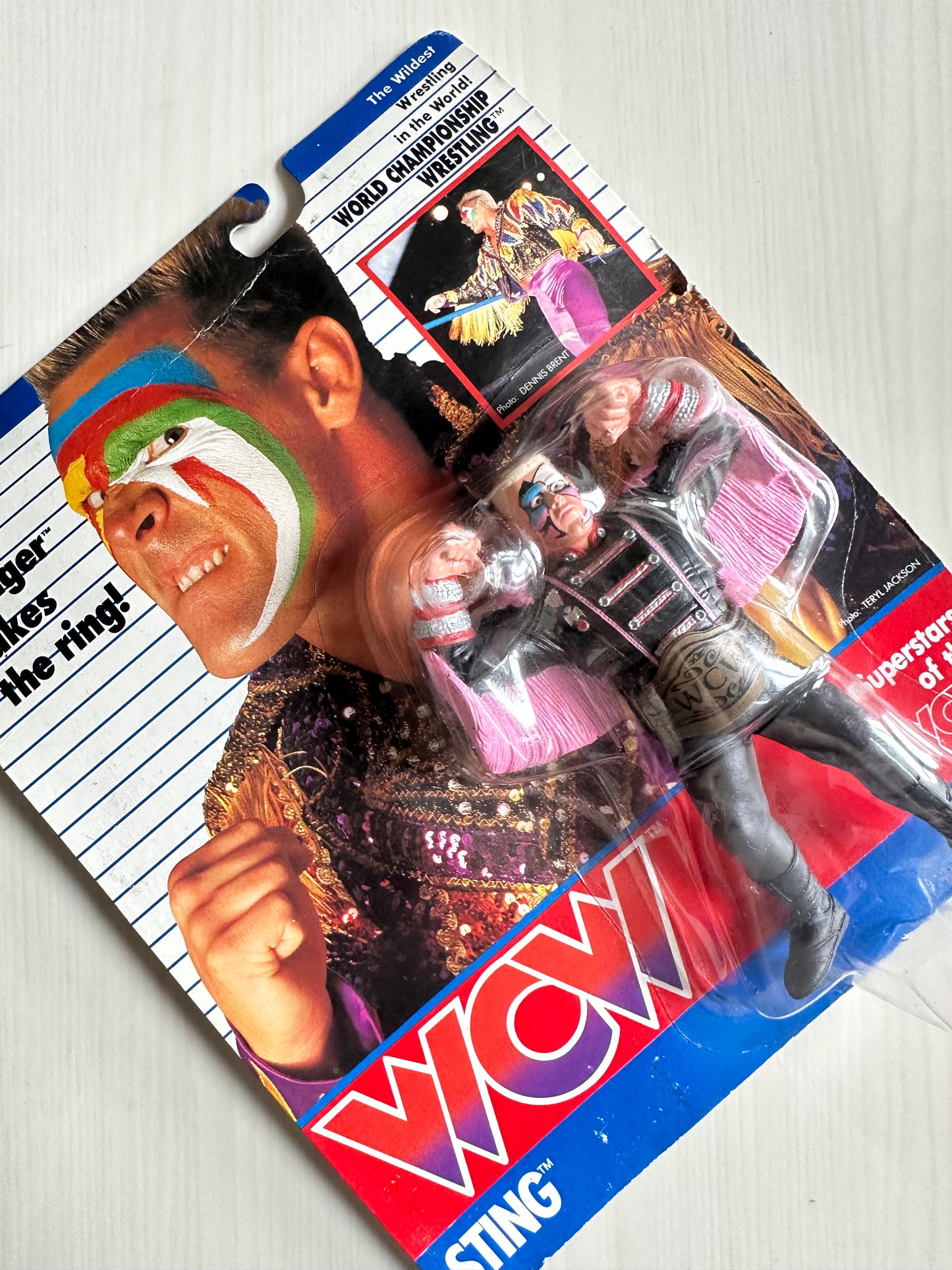 Sting WCW Galoob pre-ring UK Exclusive