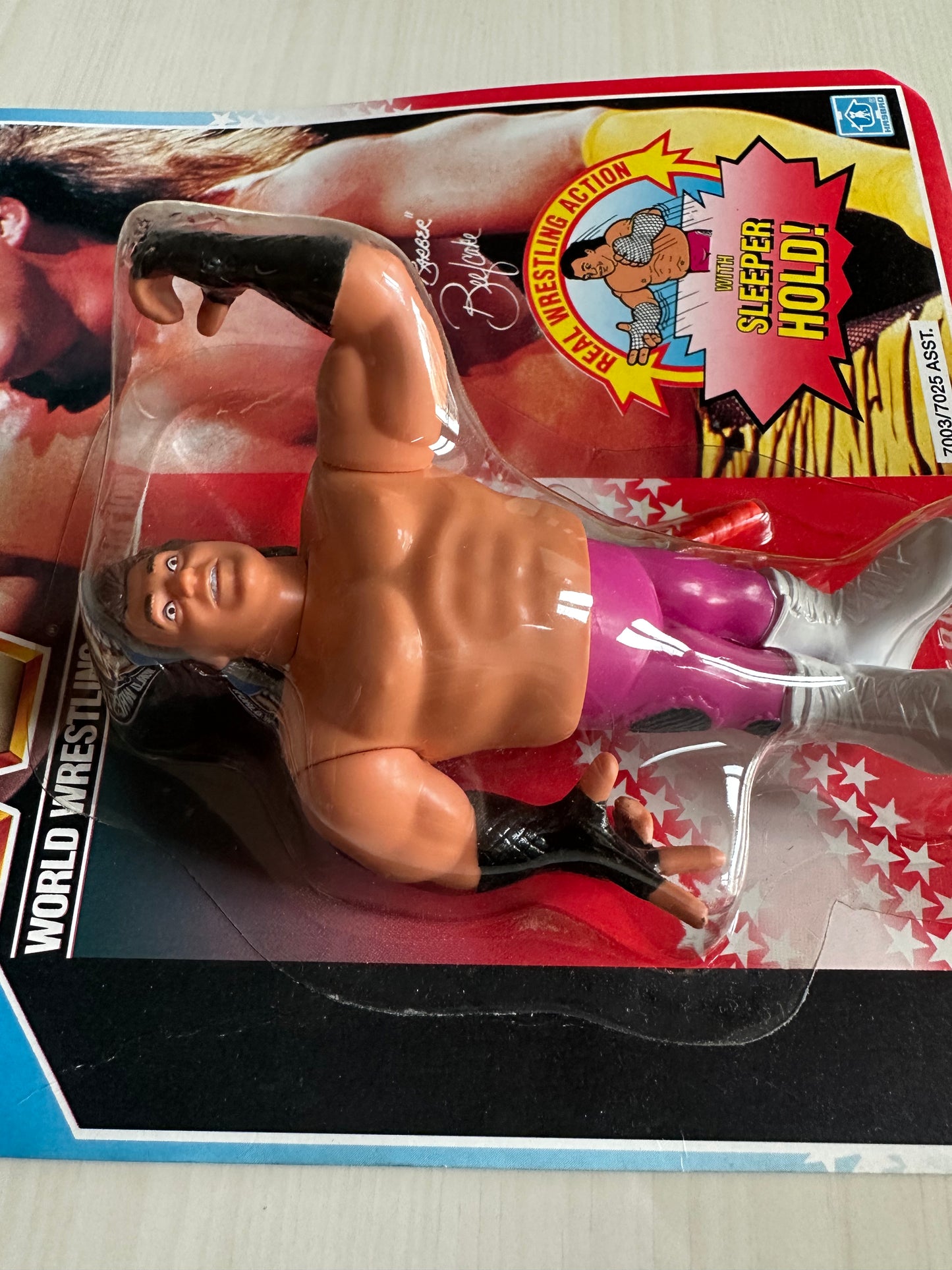 Brutus the Barber Beefcake Series 1 WWF Hasbro MOC figure