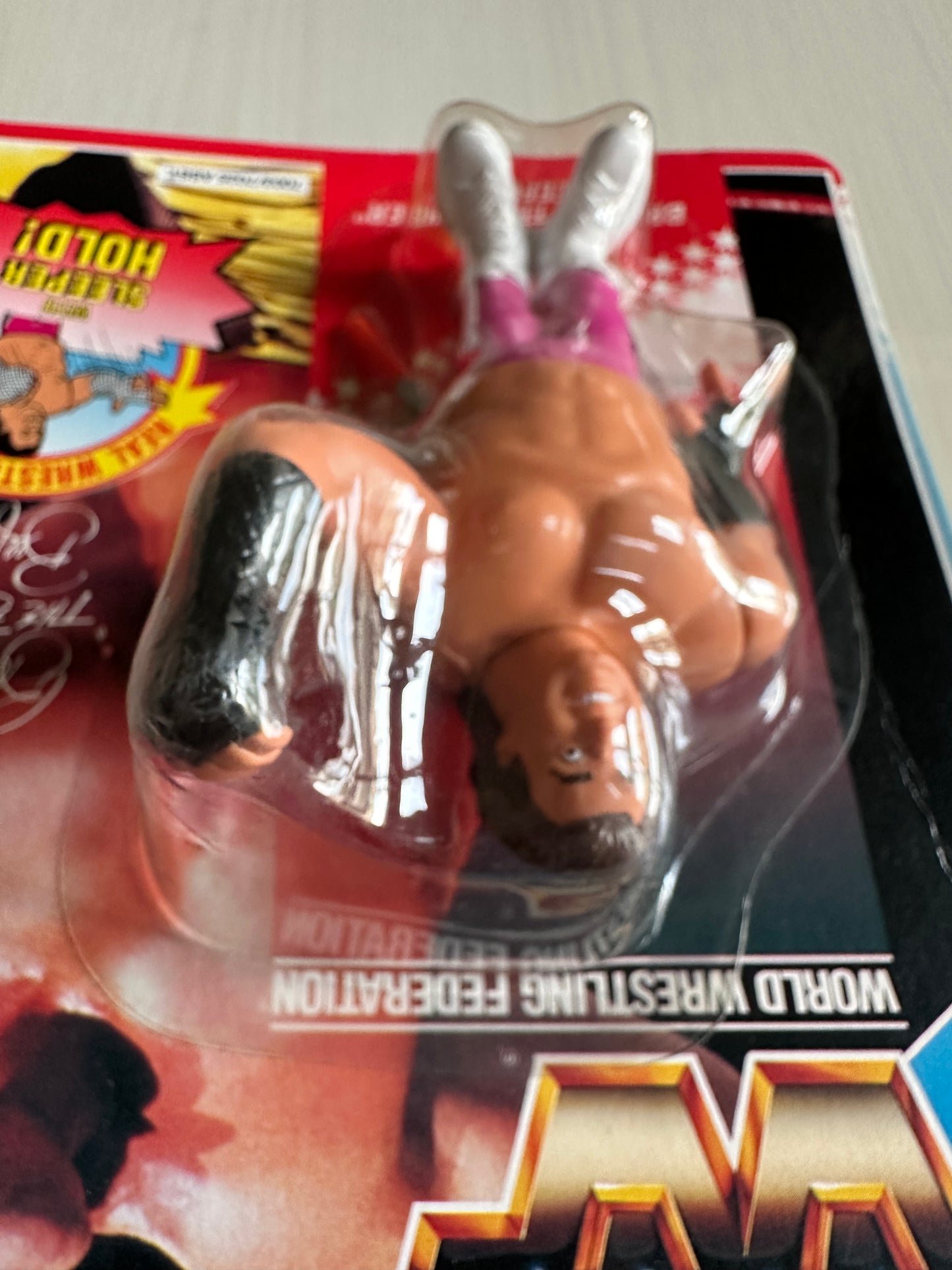 Brutus the Barber Beefcake Series 1 WWF Hasbro MOC figure