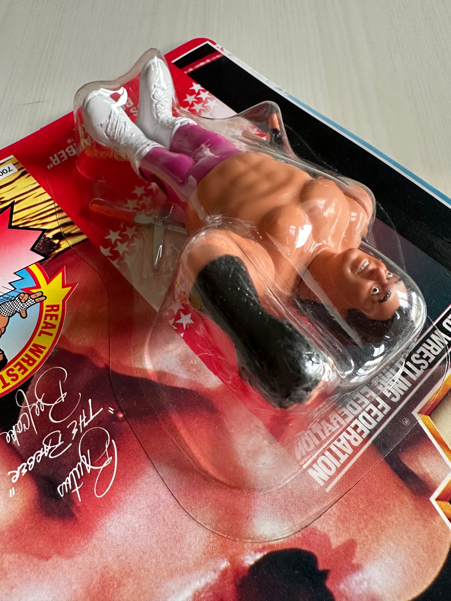Brutus the Barber Beefcake Series 1 WWF Hasbro MOC figure