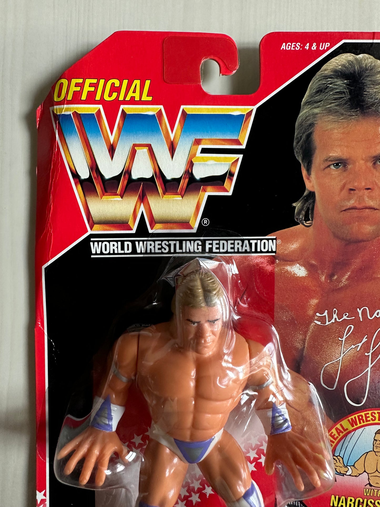 Lex Luger Series 8 WWF Hasbro MOC figure