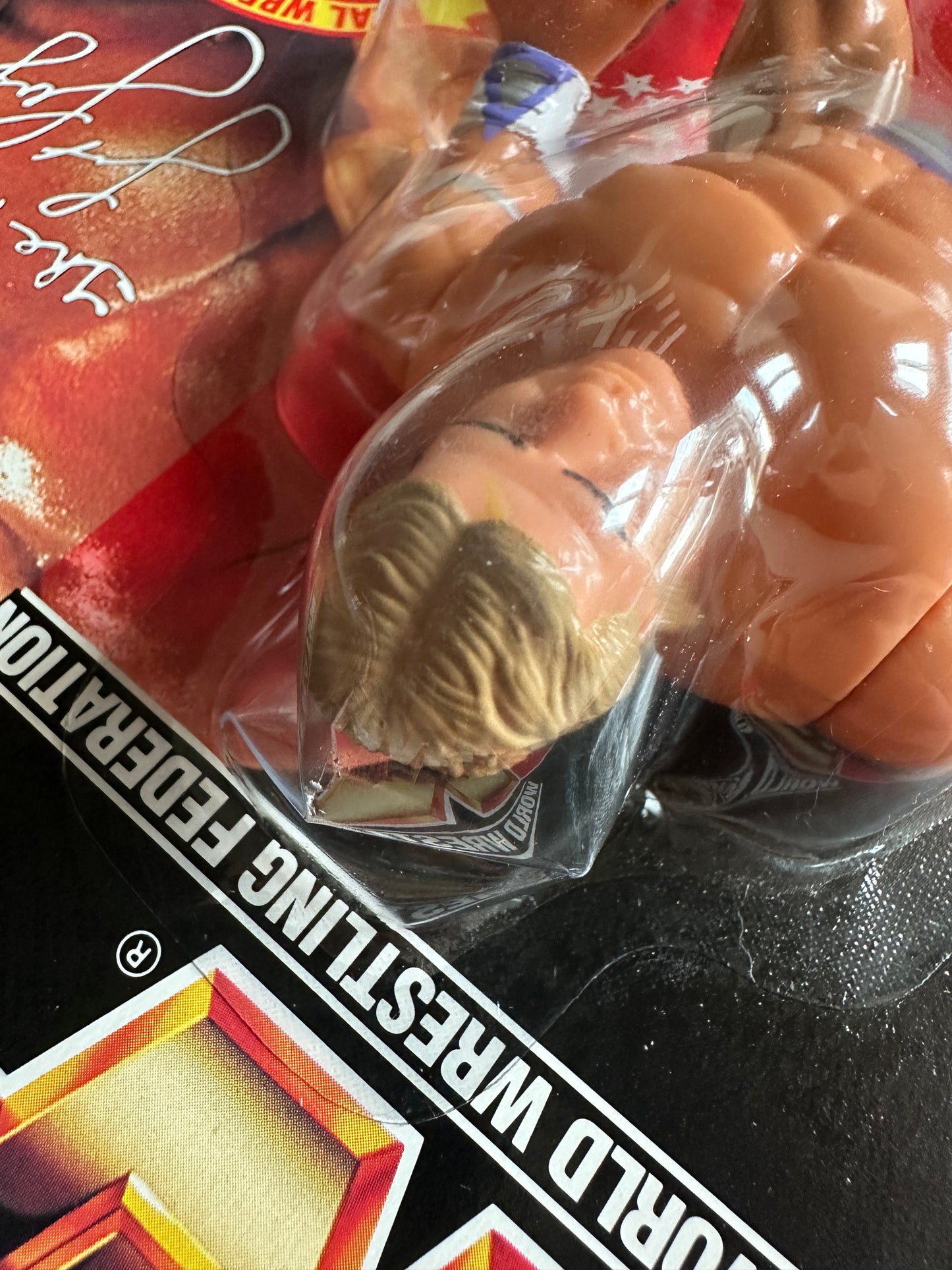 Lex Luger Series 8 WWF Hasbro MOC figure