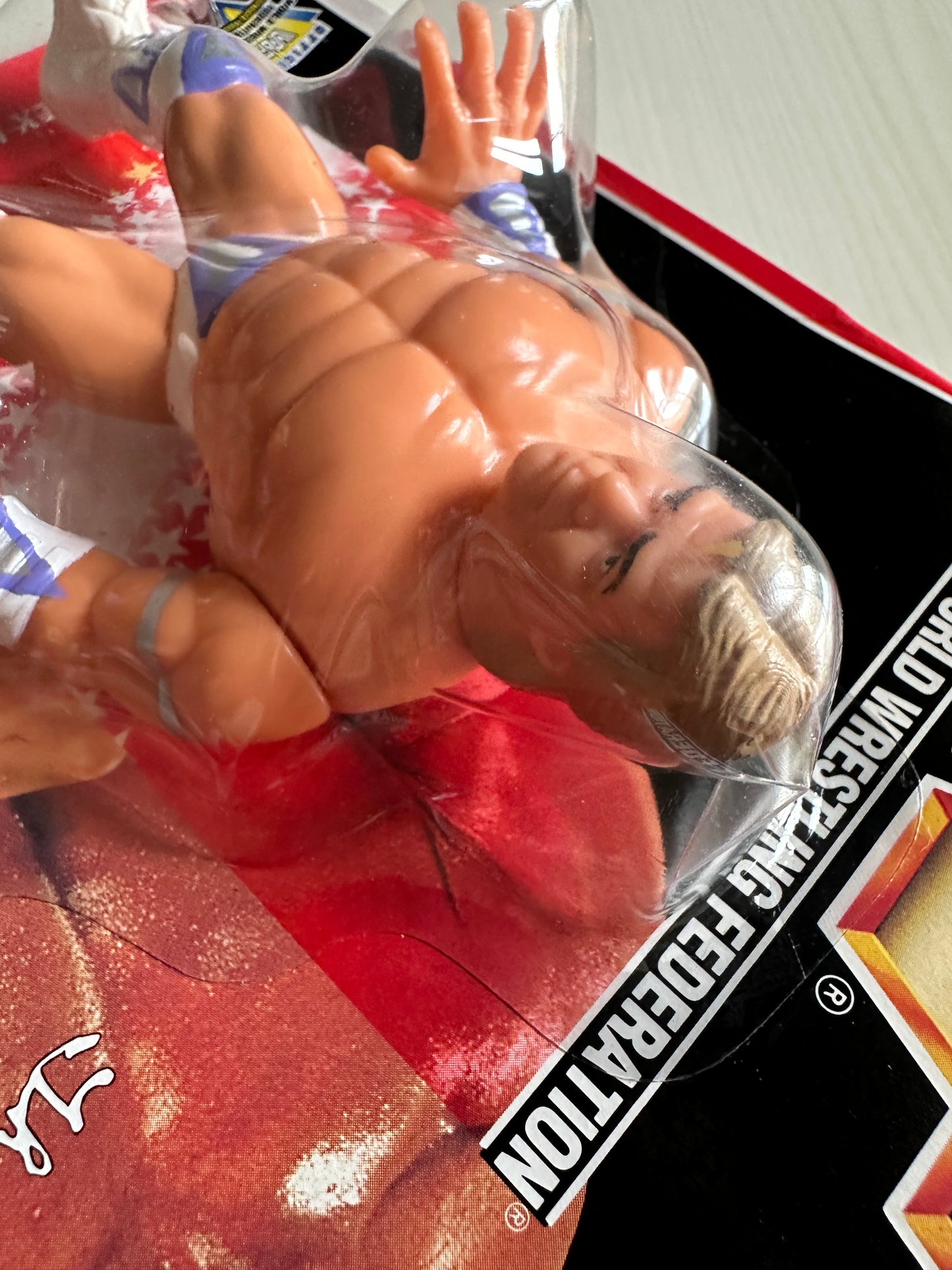 Lex Luger Series 8 WWF Hasbro MOC figure