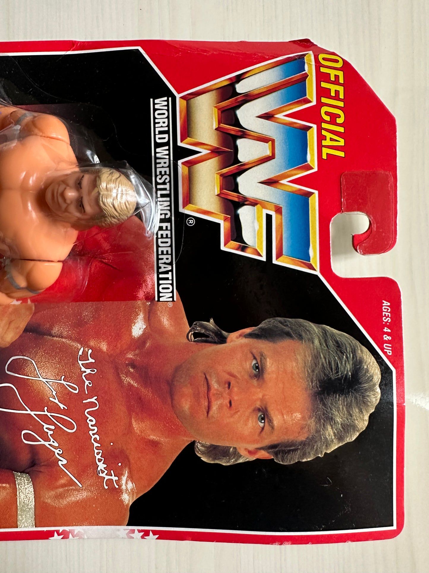Lex Luger Series 8 WWF Hasbro MOC figure