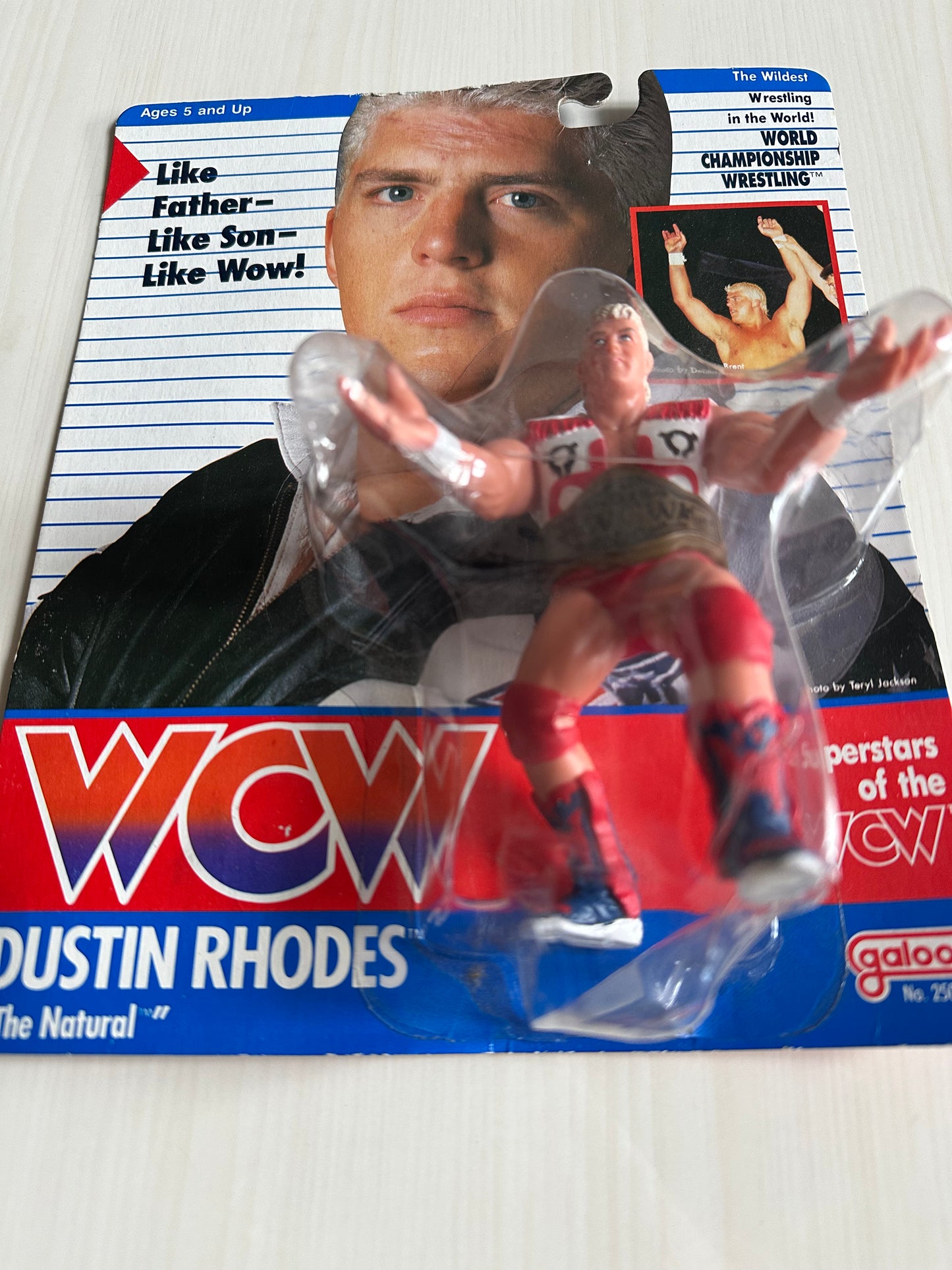 Dustin Rhodes WCW Galoob UK Exclusive