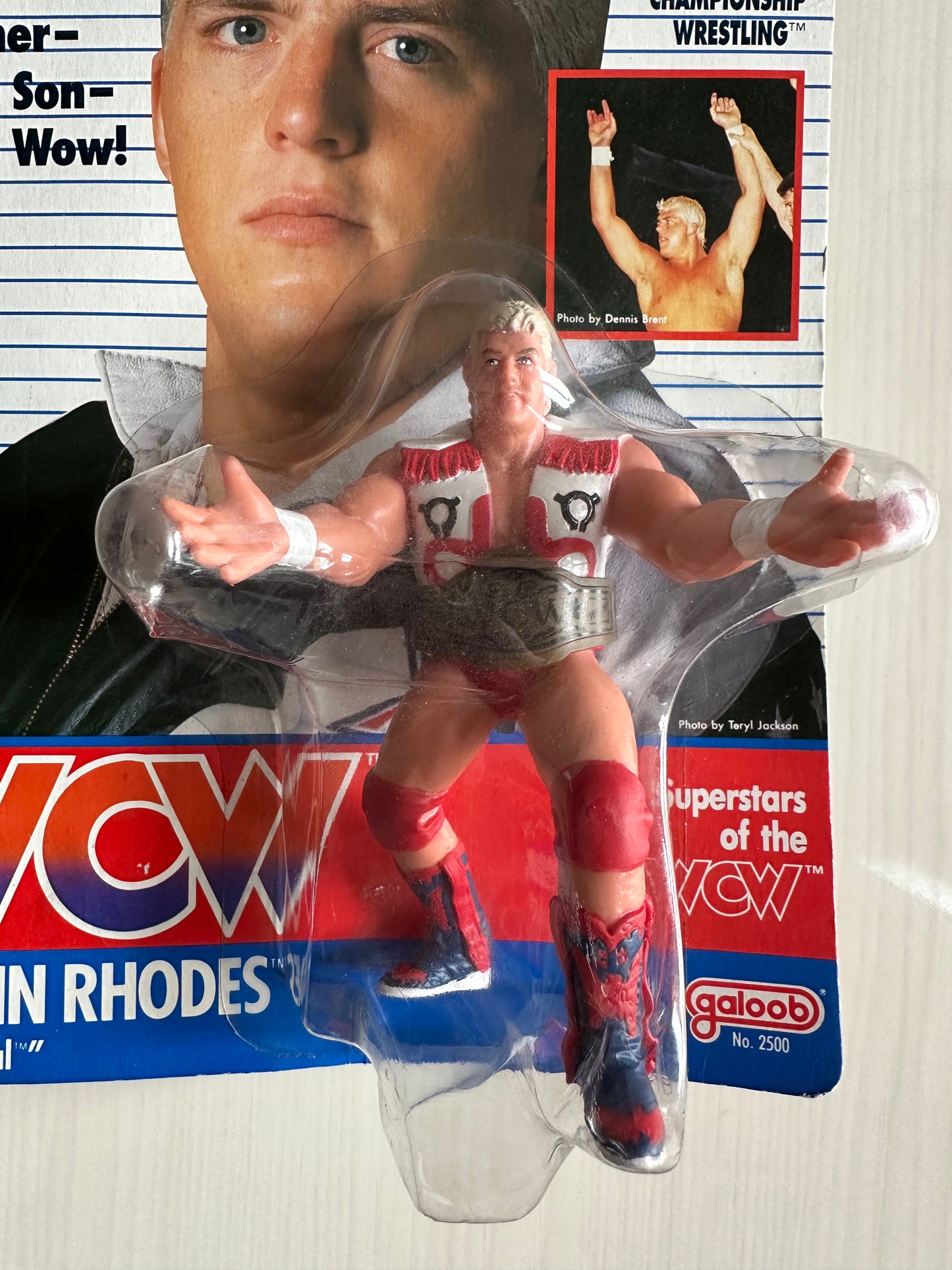 Dustin Rhodes WCW Galoob UK Exclusive