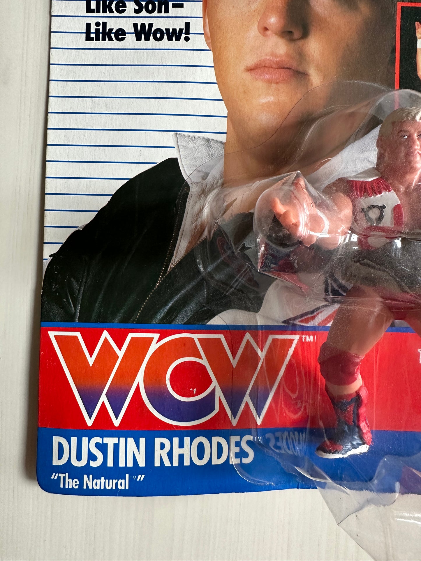 Dustin Rhodes WCW Galoob UK Exclusive