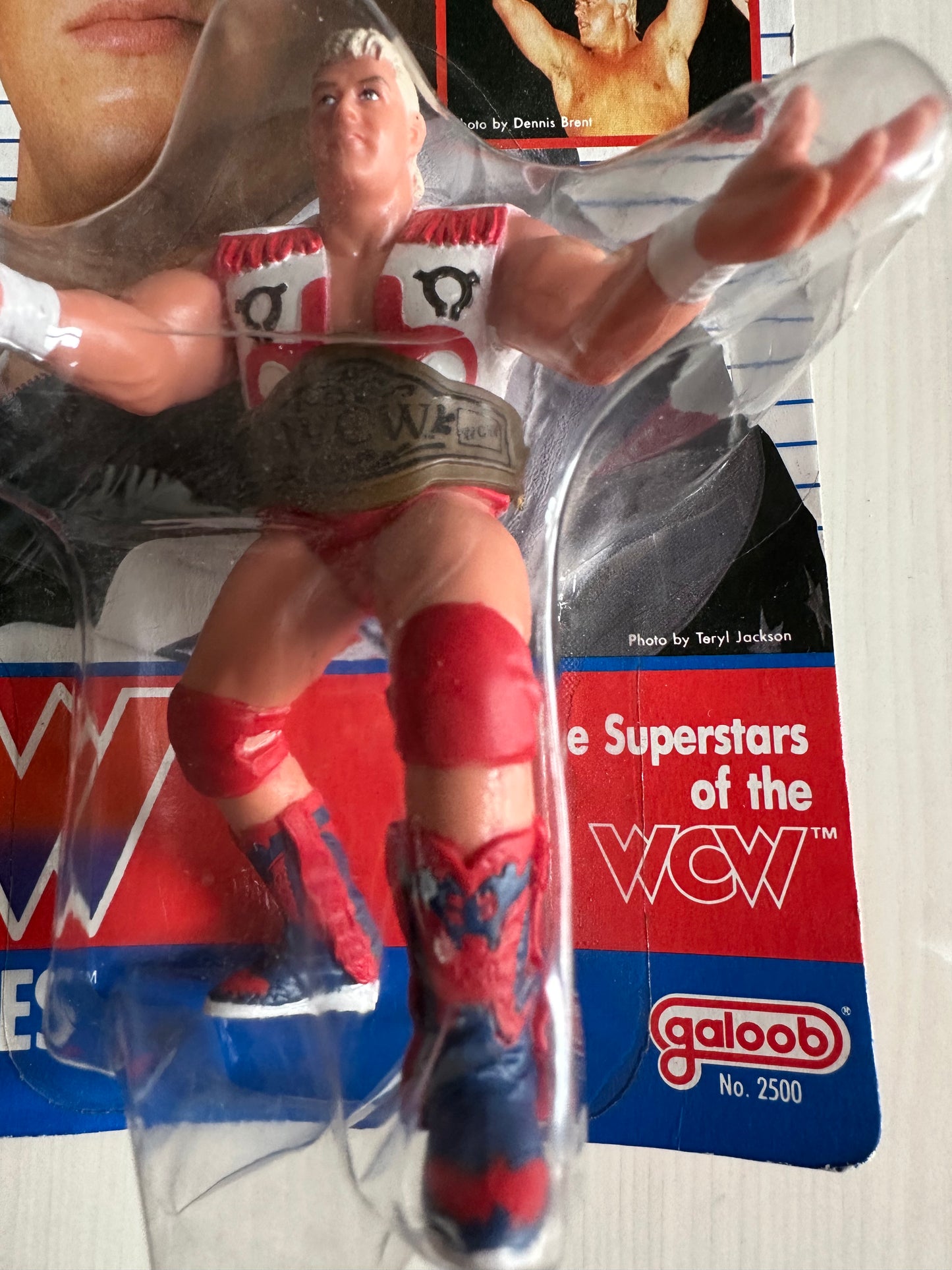 Dustin Rhodes WCW Galoob UK Exclusive