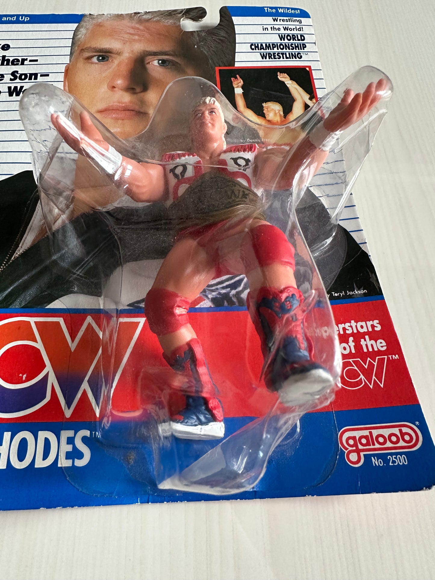Dustin Rhodes WCW Galoob UK Exclusive