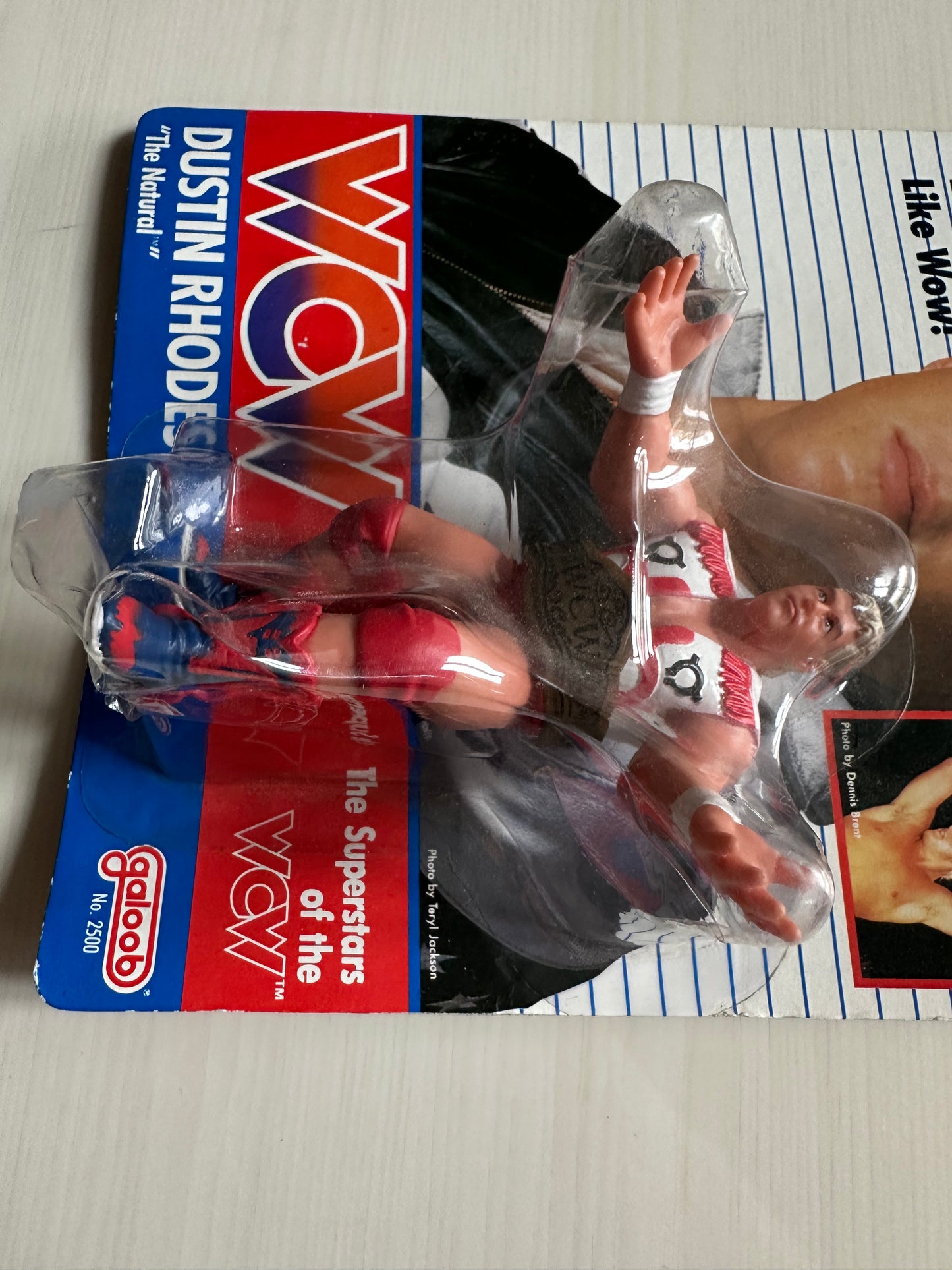 Dustin Rhodes WCW Galoob UK Exclusive