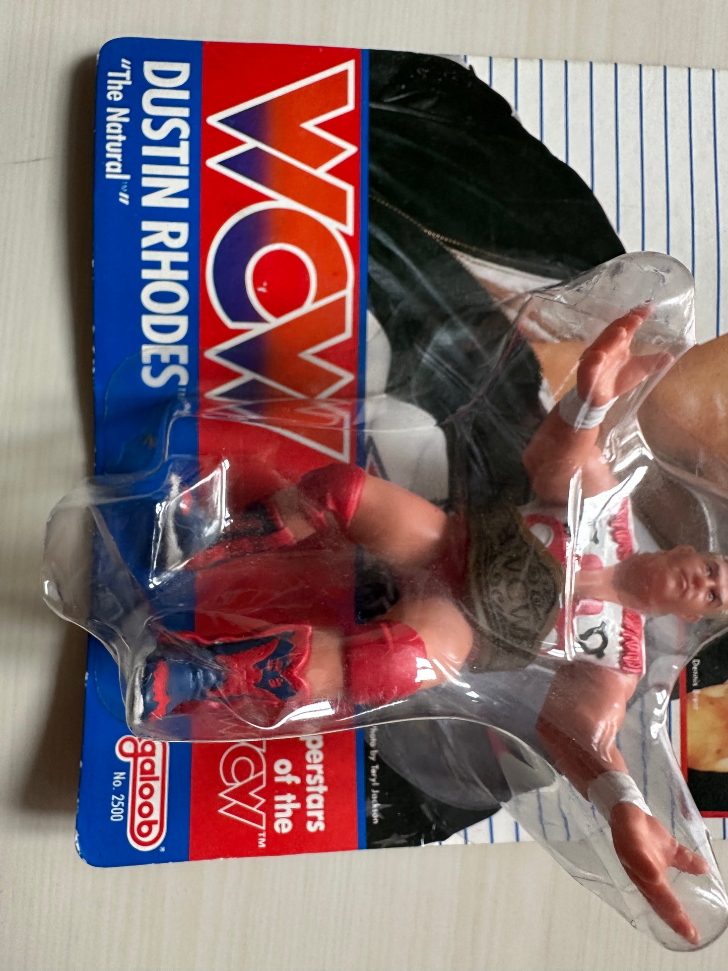 Dustin Rhodes WCW Galoob UK Exclusive