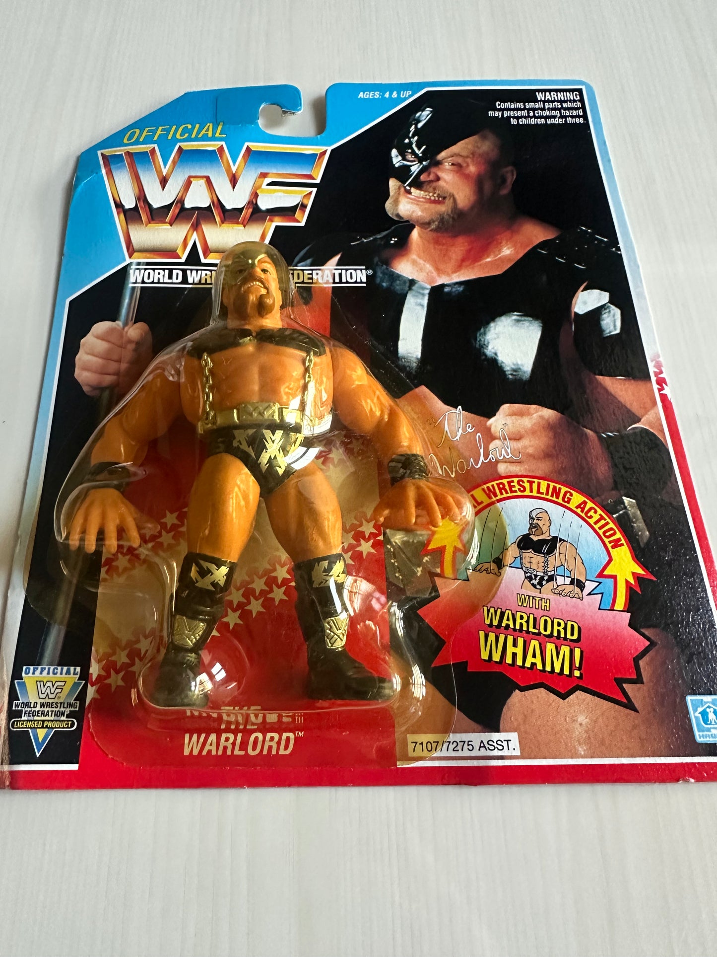 The Warlord Series 5 WWF Hasbro MOC figure