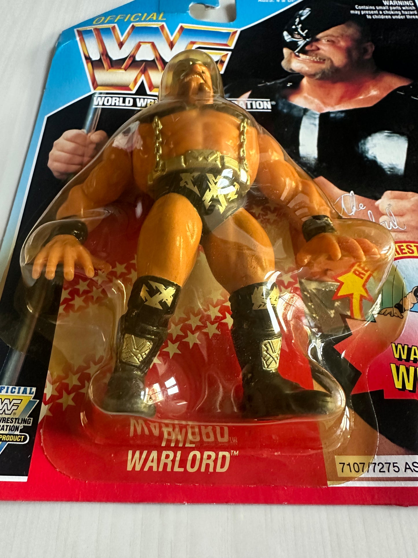 The Warlord Series 5 WWF Hasbro MOC figure