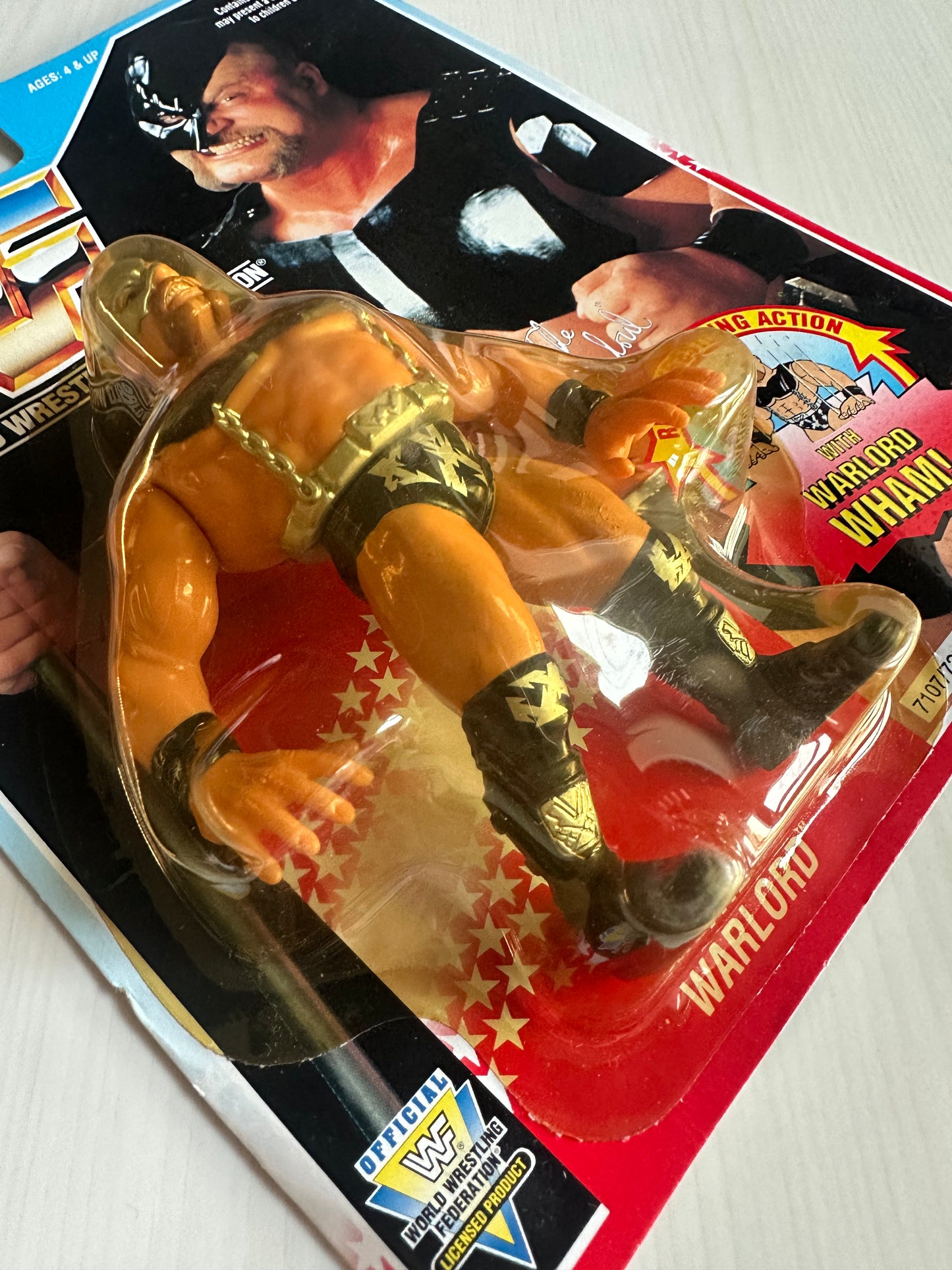 The Warlord Series 5 WWF Hasbro MOC figure