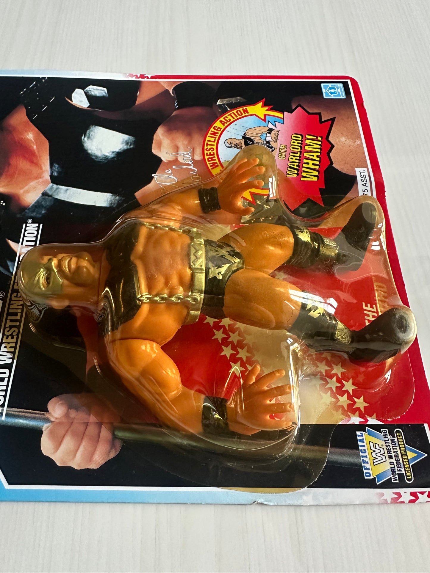 The Warlord Series 5 WWF Hasbro MOC figure