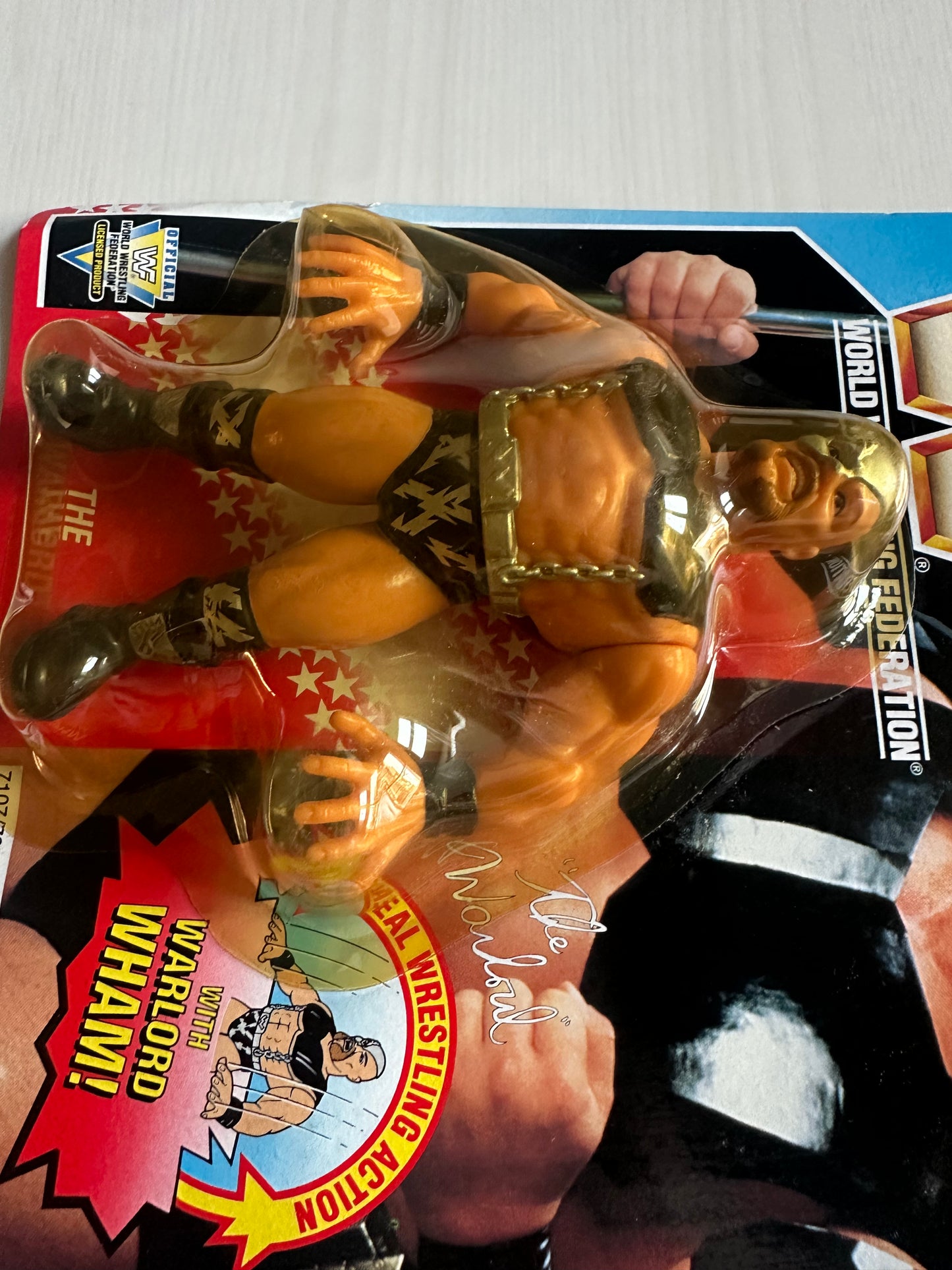 The Warlord Series 5 WWF Hasbro MOC figure