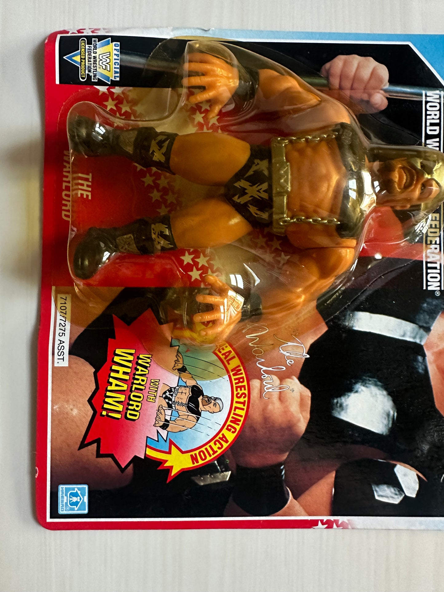 The Warlord Series 5 WWF Hasbro MOC figure