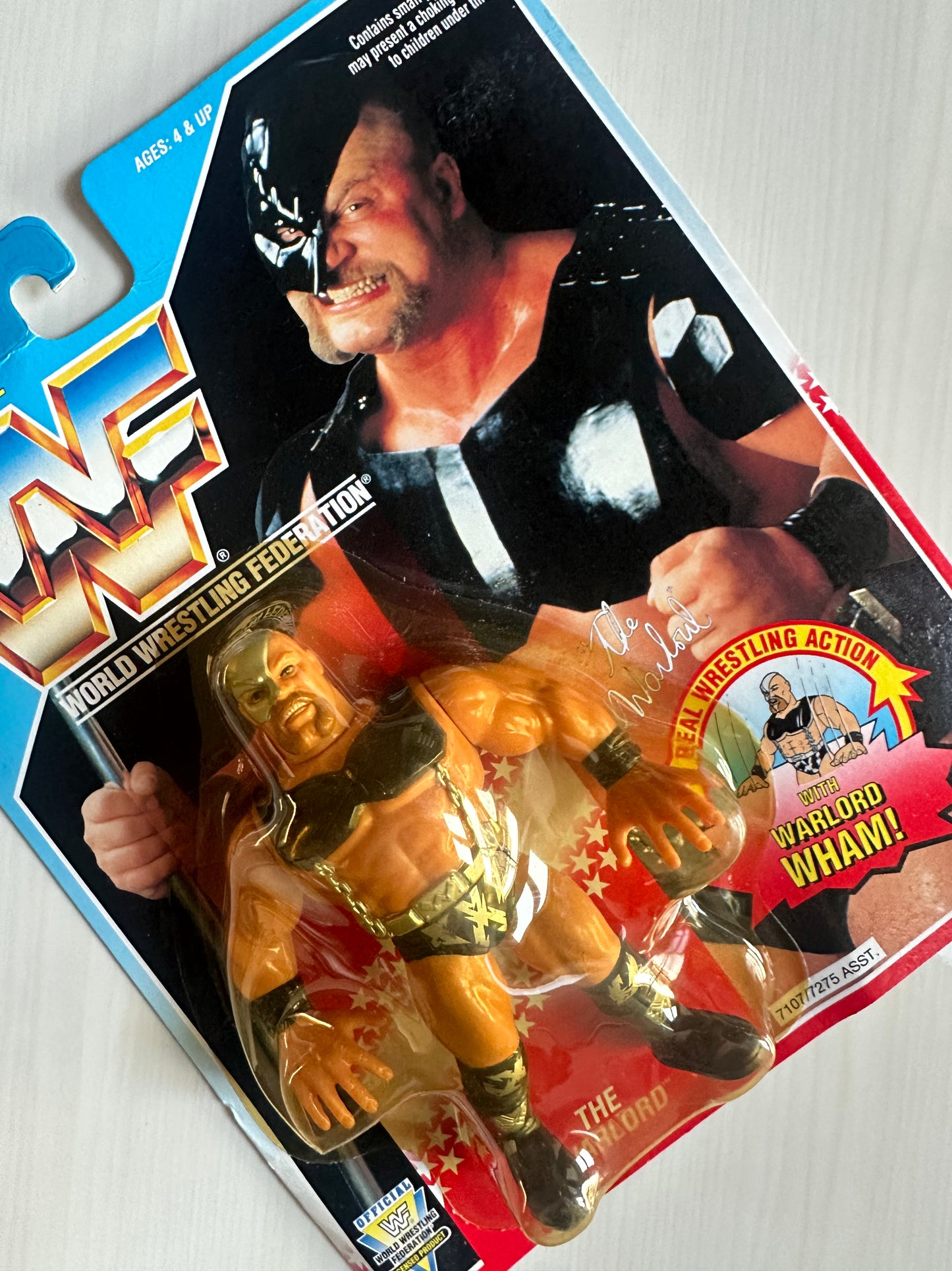 The Warlord Series 5 WWF Hasbro MOC figure