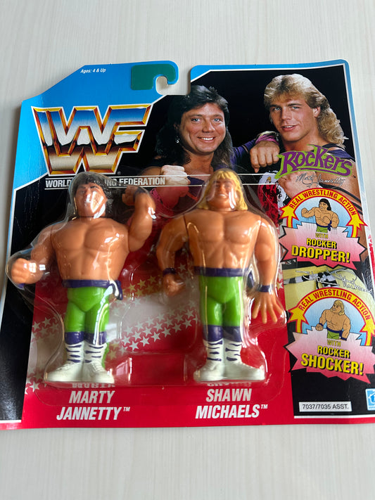 The Rockers Series 2 WWF Hasbro MOC figure