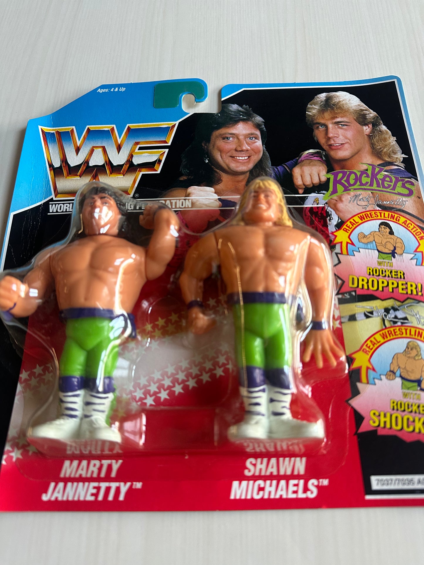 The Rockers Series 2 WWF Hasbro MOC figure