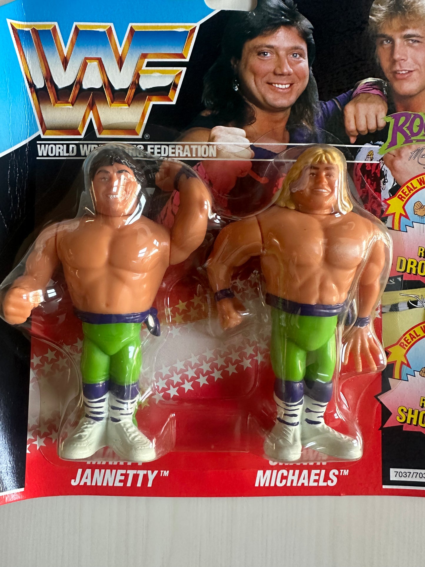 The Rockers Series 2 WWF Hasbro MOC figure