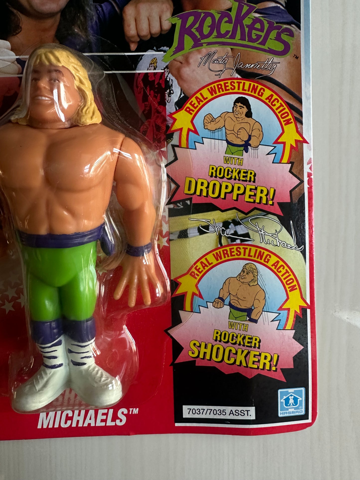 The Rockers Series 2 WWF Hasbro MOC figure