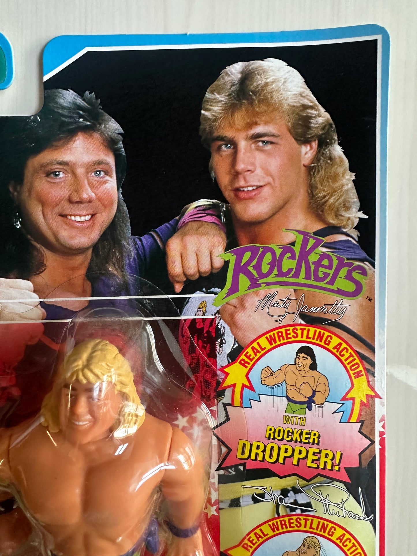 The Rockers Series 2 WWF Hasbro MOC figure