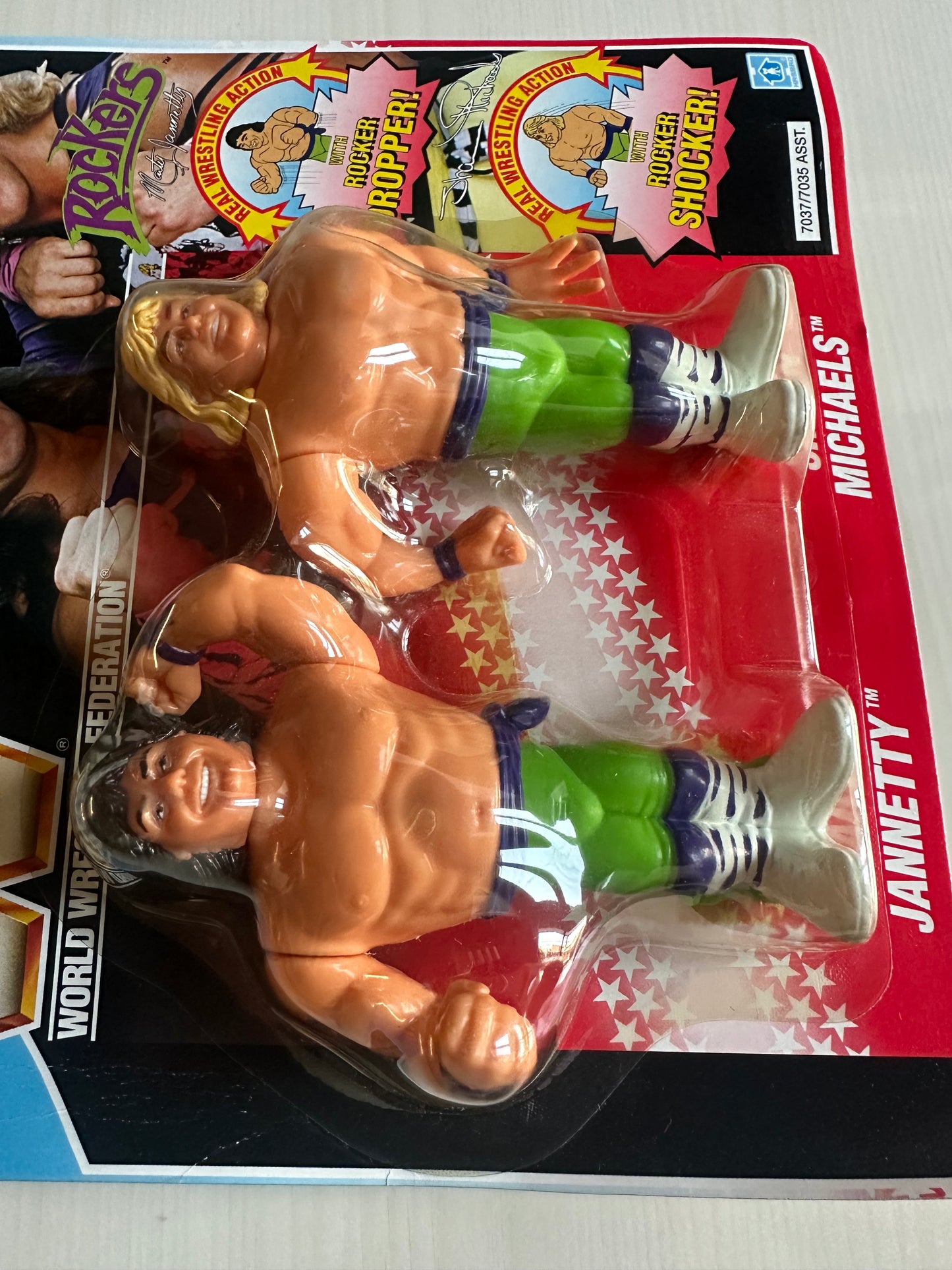The Rockers Series 2 WWF Hasbro MOC figure
