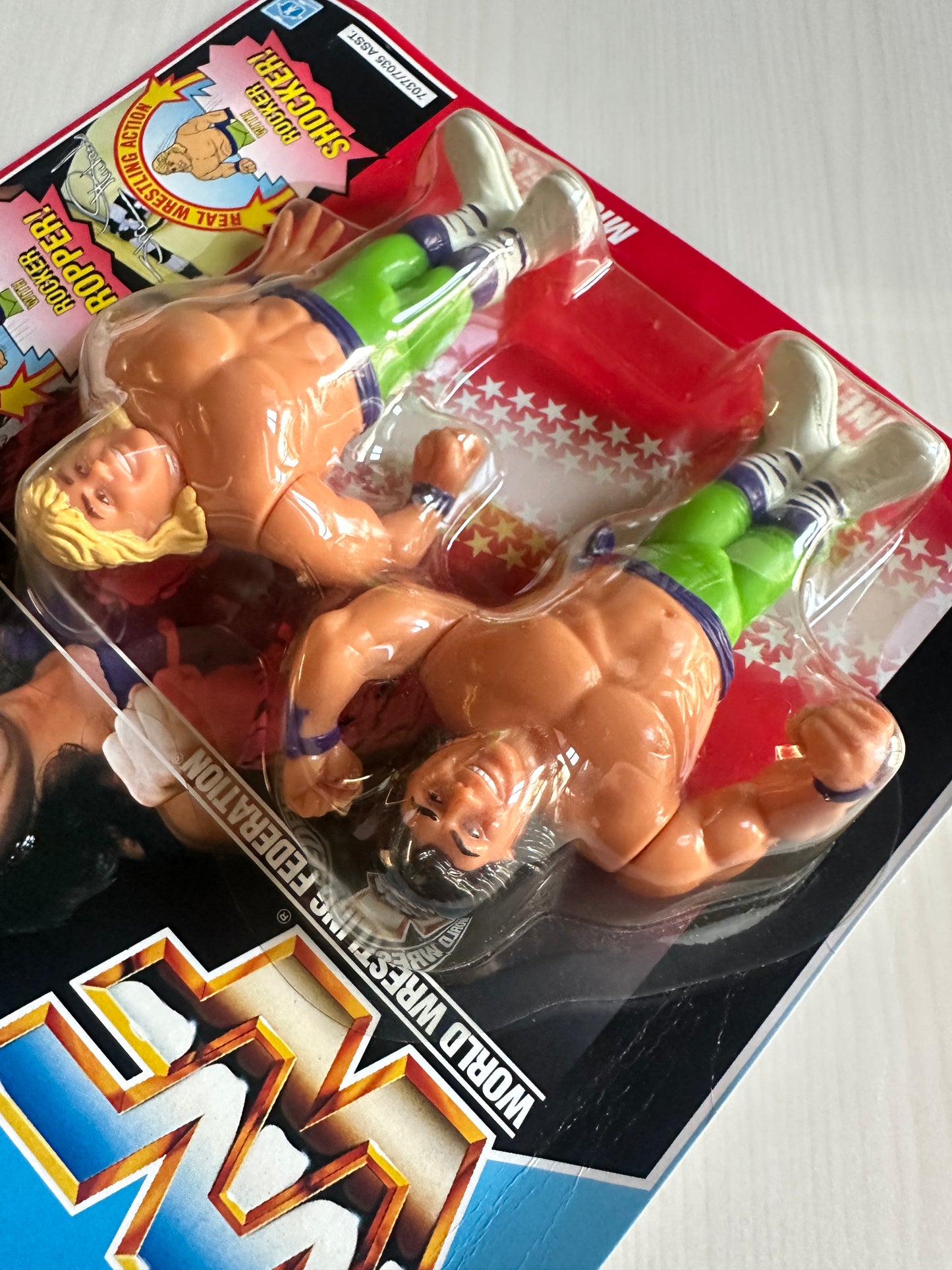 The Rockers Series 2 WWF Hasbro MOC figure