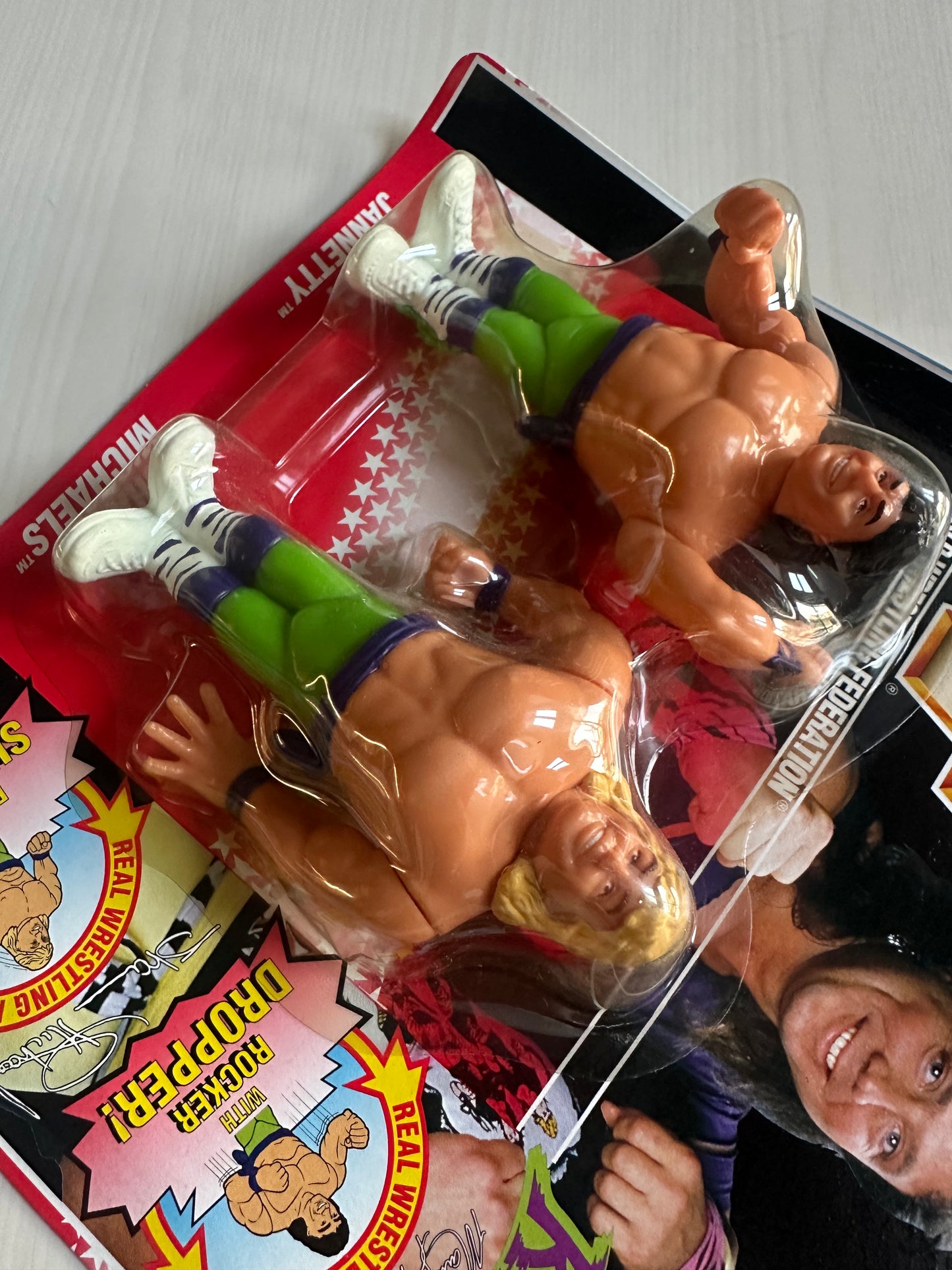 The Rockers Series 2 WWF Hasbro MOC figure