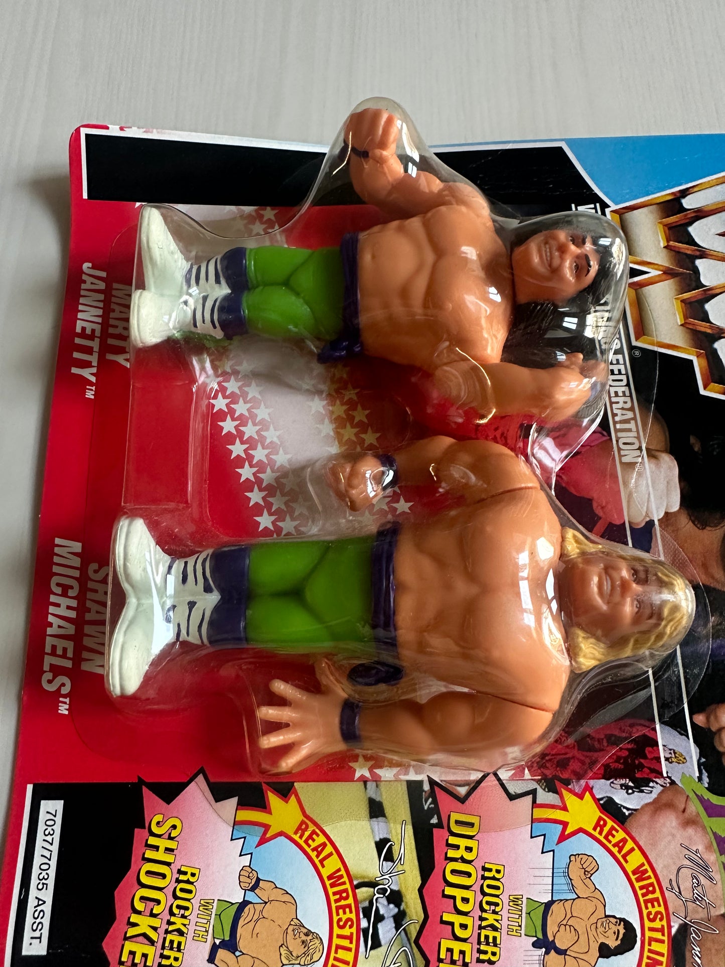 The Rockers Series 2 WWF Hasbro MOC figure