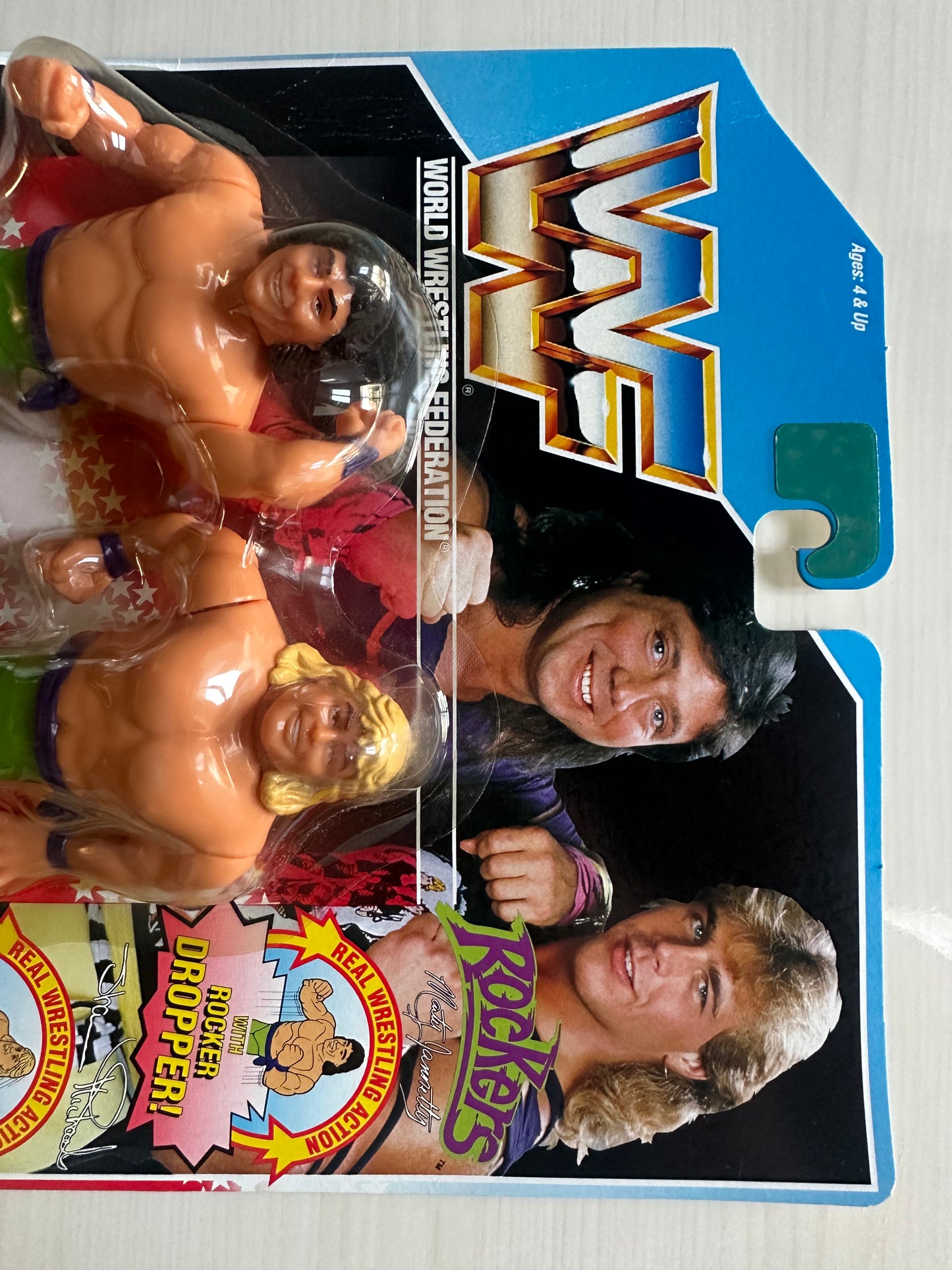 The Rockers Series 2 WWF Hasbro MOC figure
