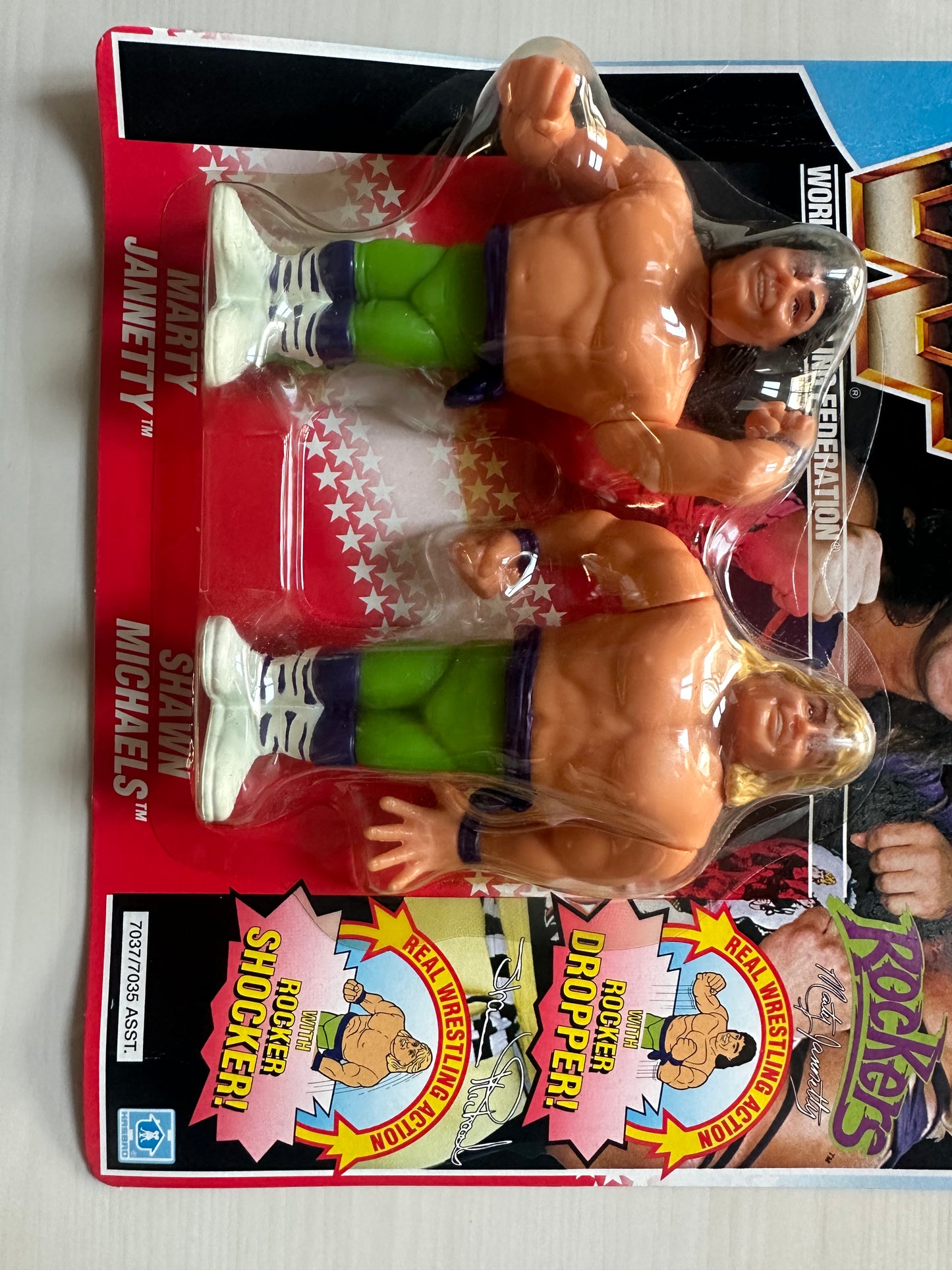 The Rockers Series 2 WWF Hasbro MOC figure